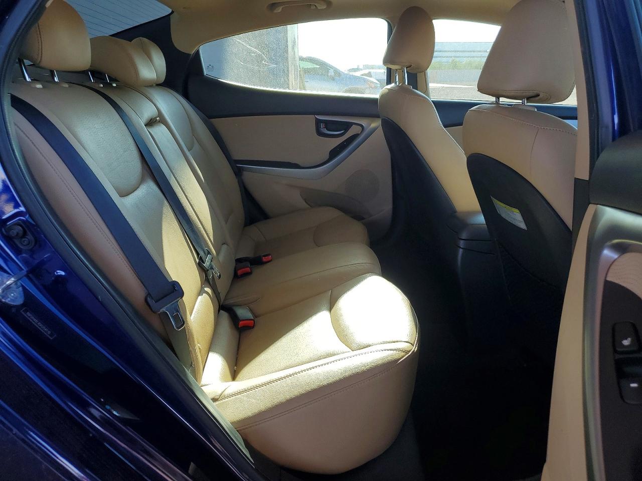 2013 Hyundai Elantra Limited Blue vin: 5NPDH4AE4DH254170