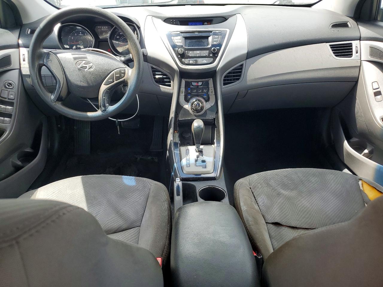 2013 Hyundai Elantra Gls Silver vin: 5NPDH4AE4DH260860