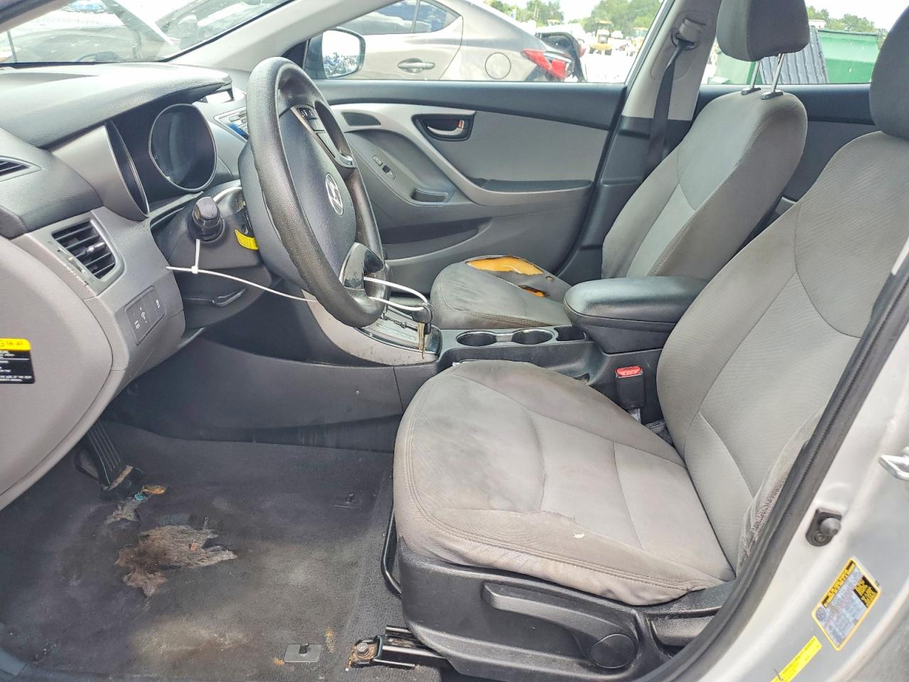 2013 Hyundai Elantra Gls Silver vin: 5NPDH4AE4DH260860