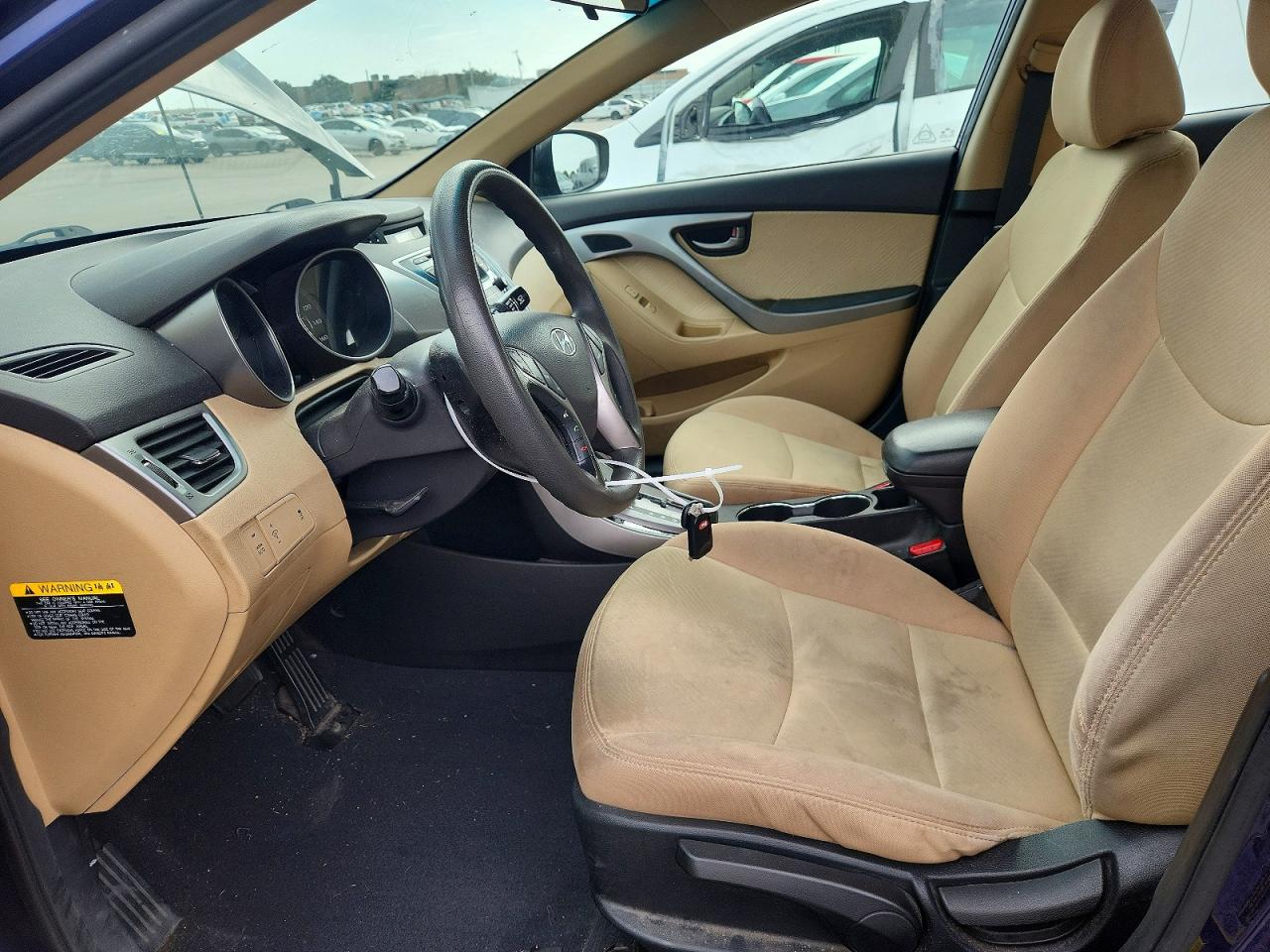 2013 Hyundai Elantra Gls Blue vin: 5NPDH4AE4DH263676