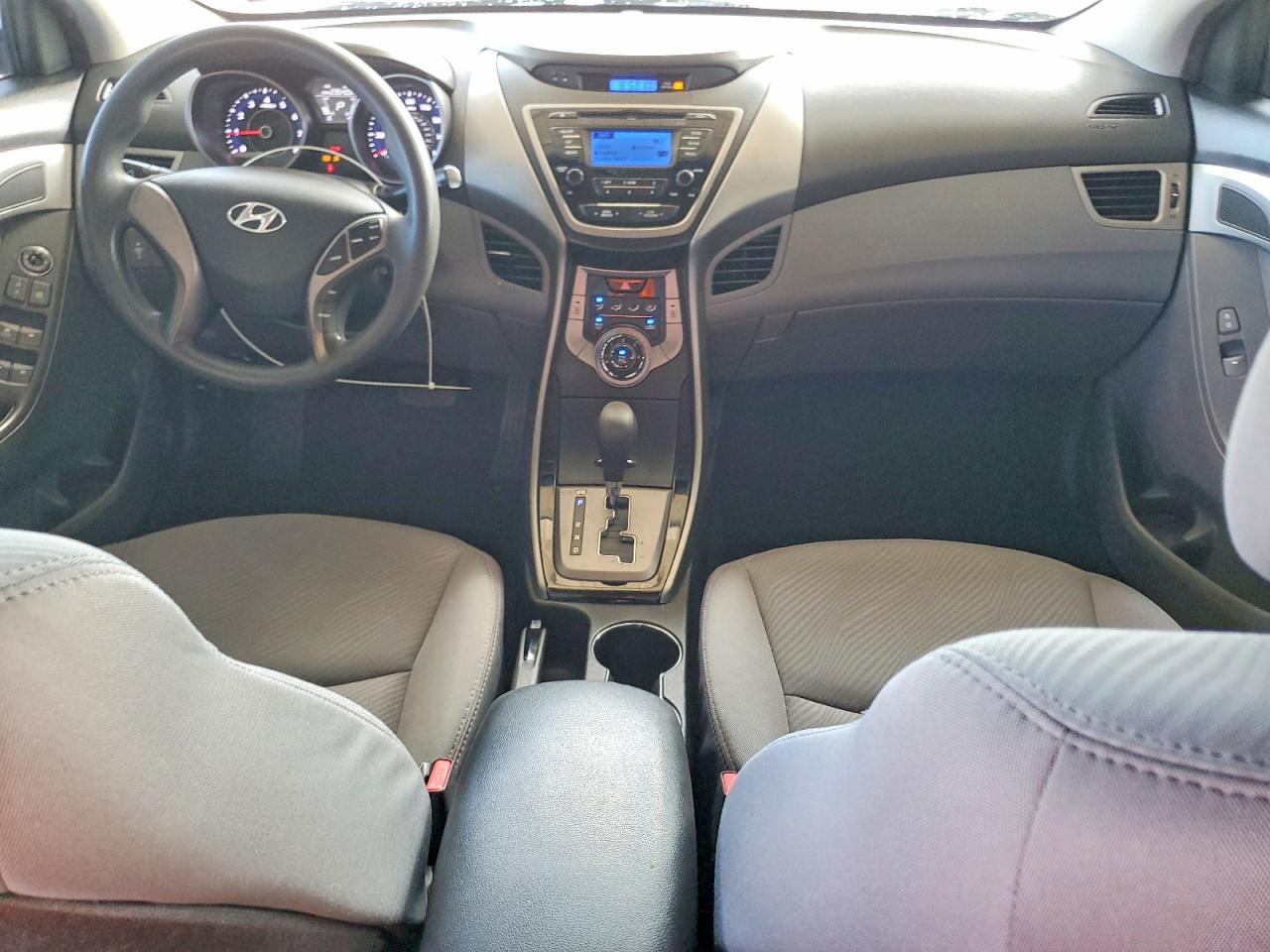 2013 Hyundai Elantra Gls Silver vin: 5NPDH4AE4DH266433