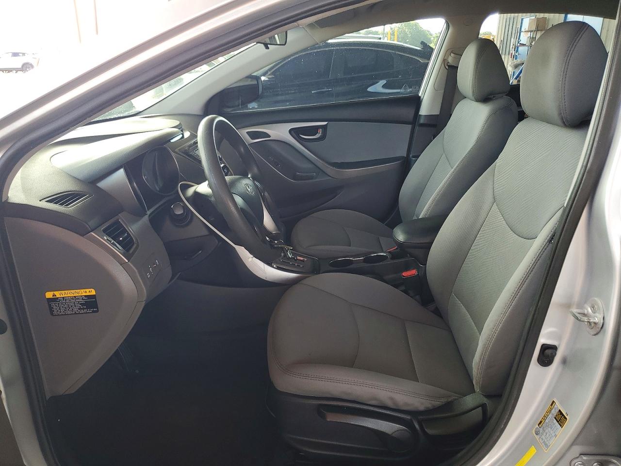 2013 Hyundai Elantra Gls Silver vin: 5NPDH4AE4DH266433