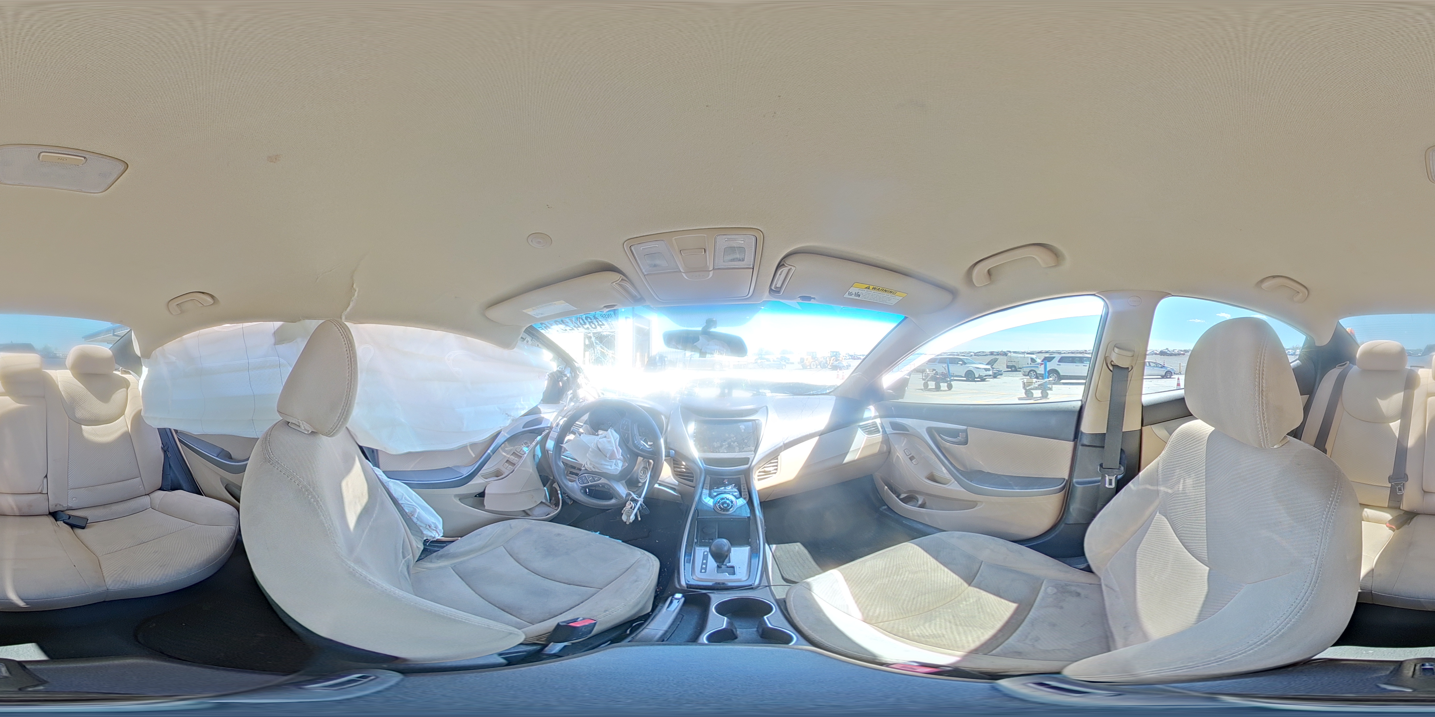 2013 Hyundai Elantra Gls Tan vin: 5NPDH4AE4DH272104