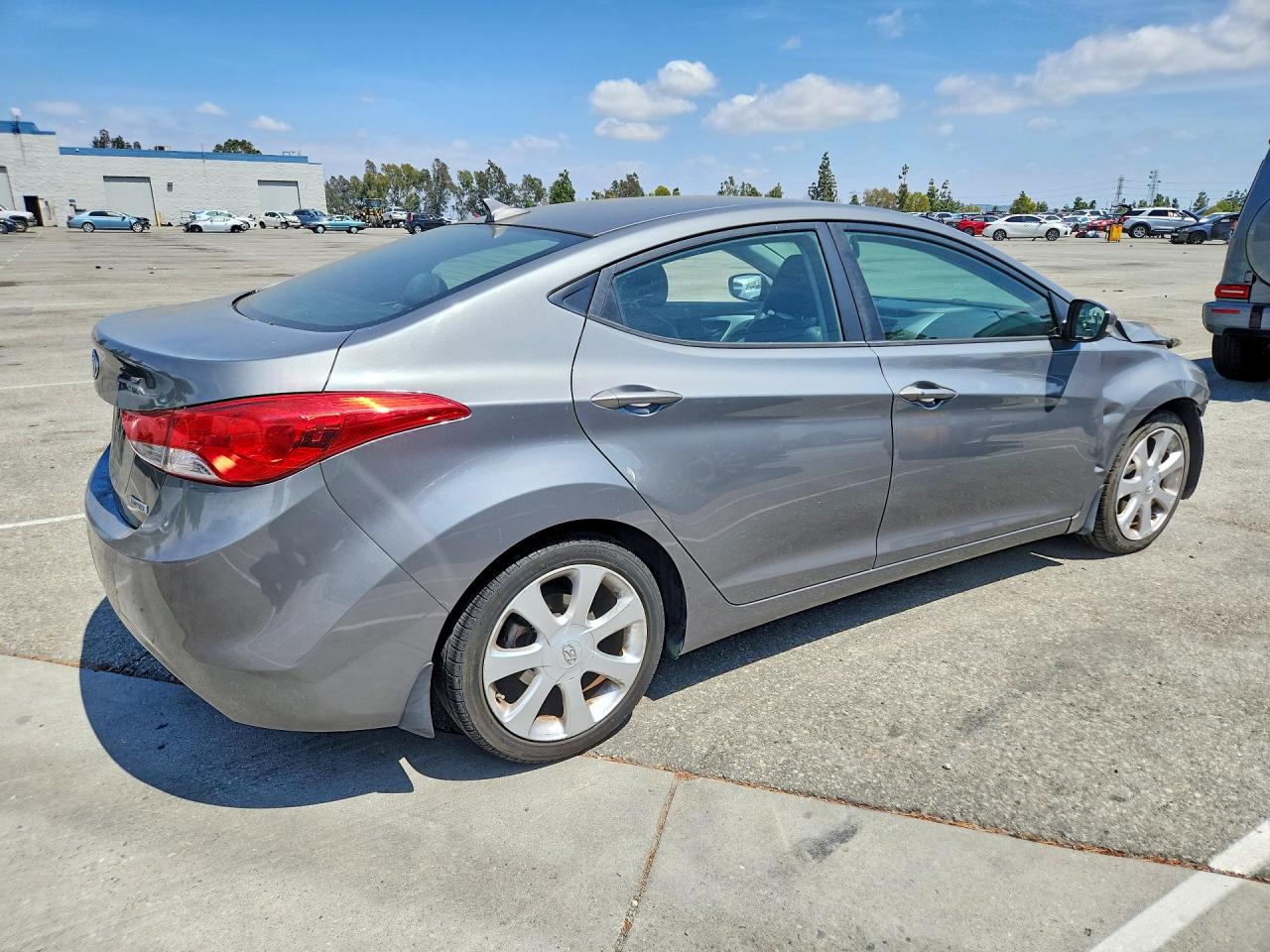 2013 Hyundai Elantra Limited Charcoal vin: 5NPDH4AE4DH284995