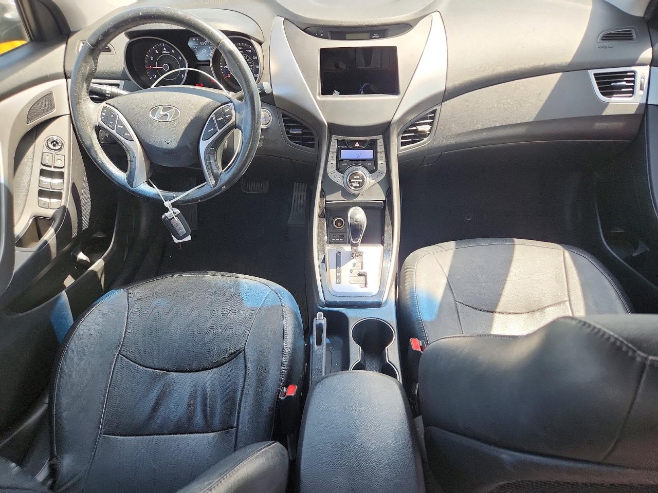2013 Hyundai Elantra Limited Charcoal vin: 5NPDH4AE4DH284995