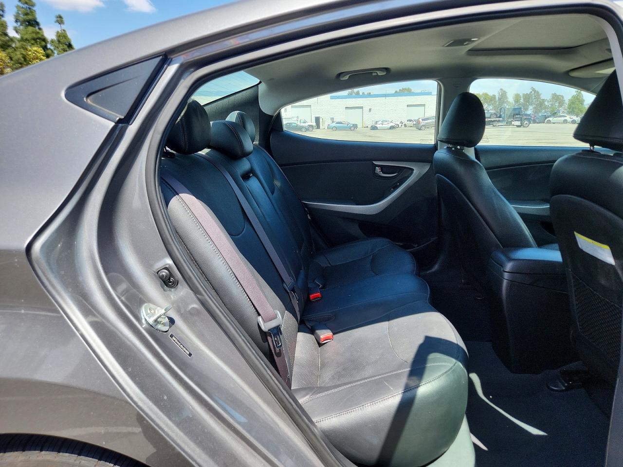 2013 Hyundai Elantra Limited Charcoal vin: 5NPDH4AE4DH284995
