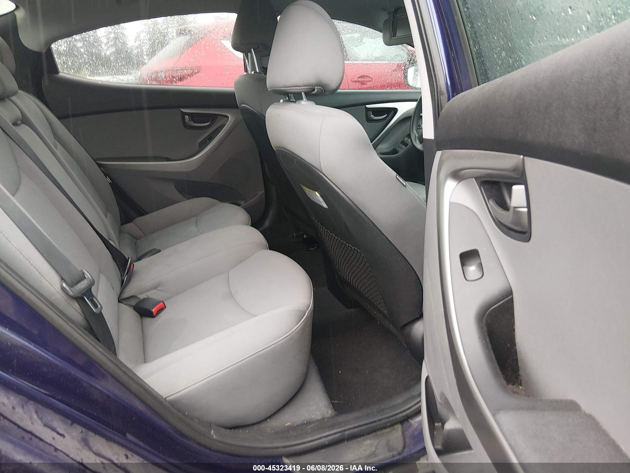 2013 Hyundai Elantra Gls Blue vin: 5NPDH4AE4DH290635