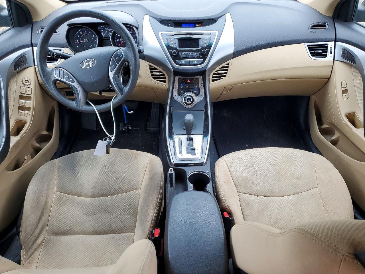 2013 Hyundai Elantra Gls Black vin: 5NPDH4AE4DH302878