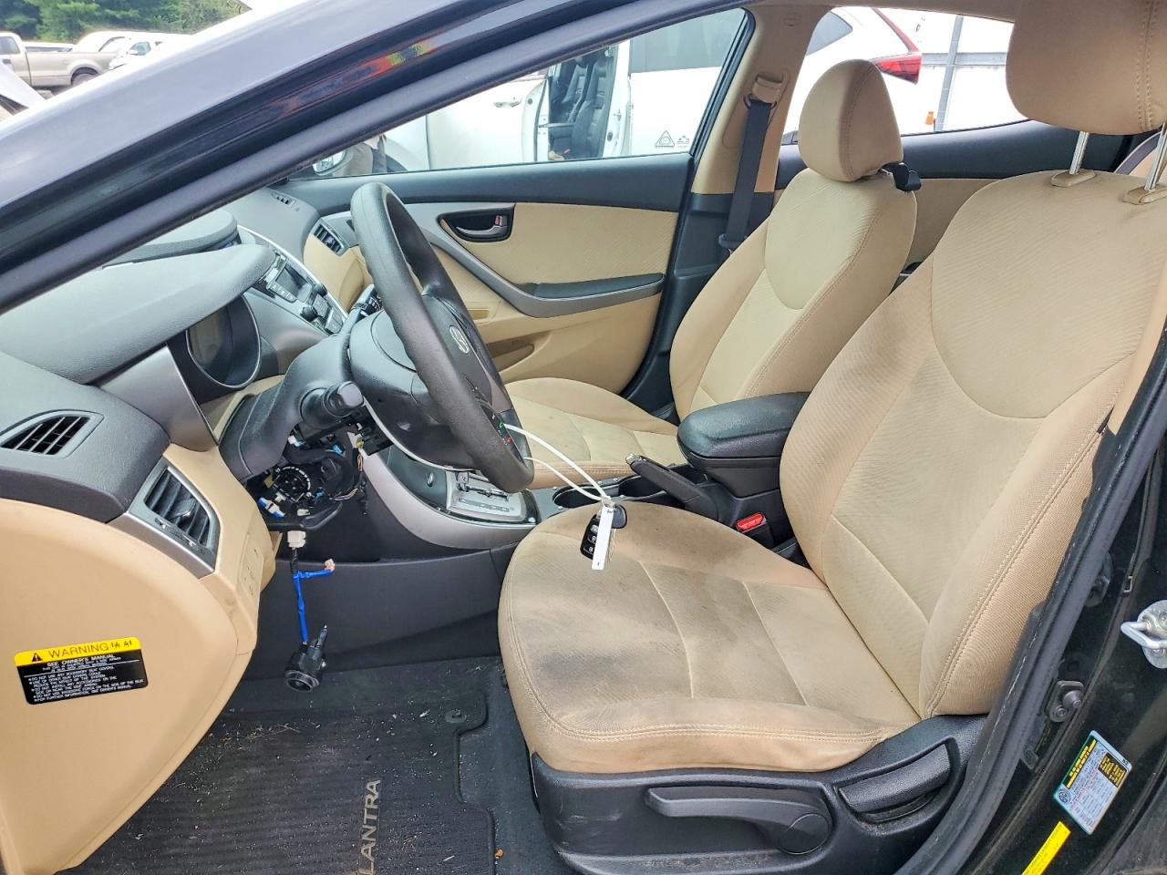 2013 Hyundai Elantra Gls Black vin: 5NPDH4AE4DH302878