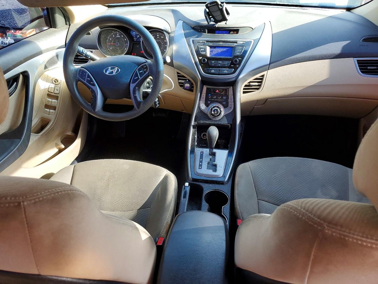 2013 Hyundai Elantra Gls Red vin: 5NPDH4AE4DH303304
