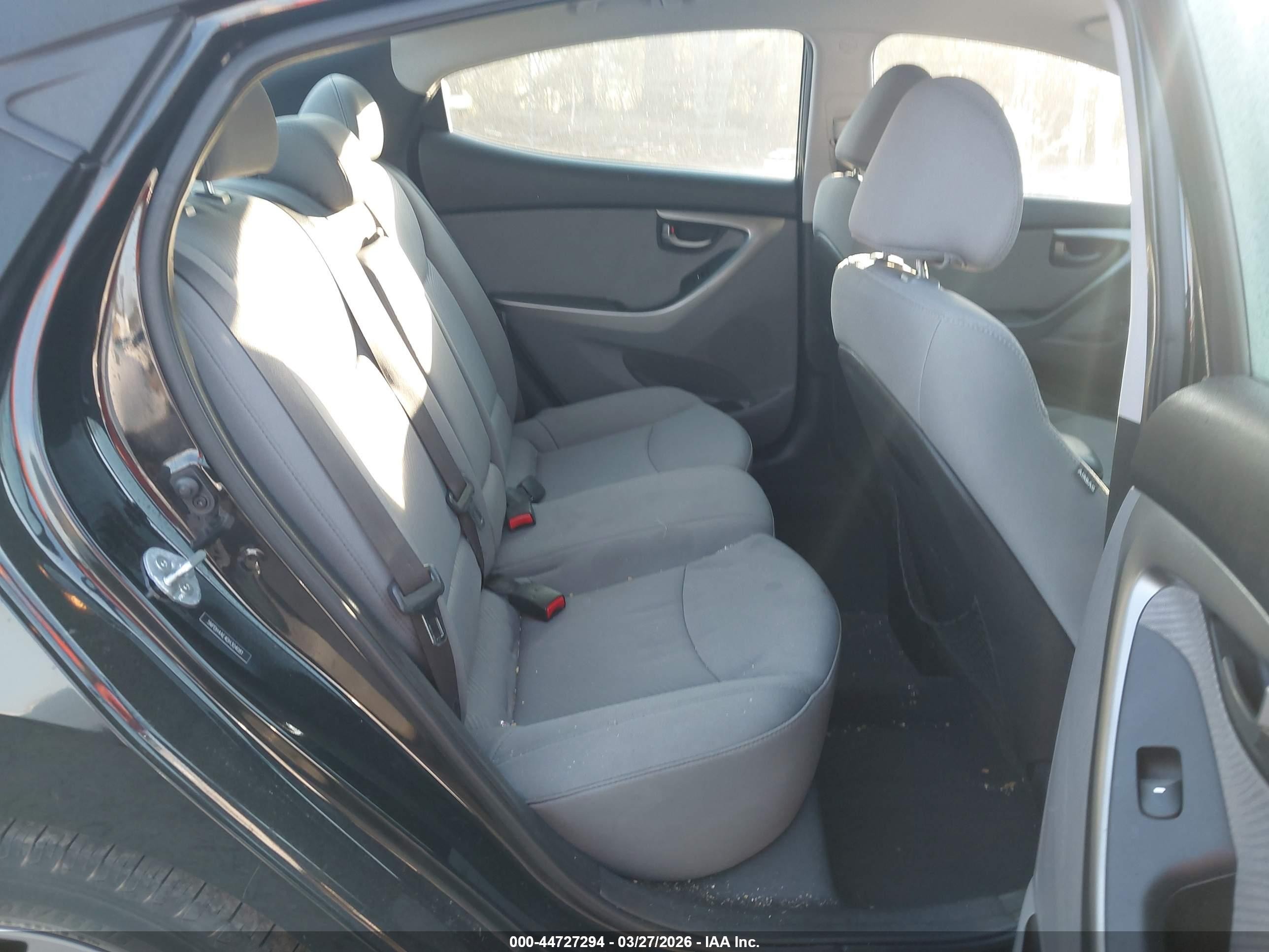 2013 Hyundai Elantra Gls Black vin: 5NPDH4AE4DH304081