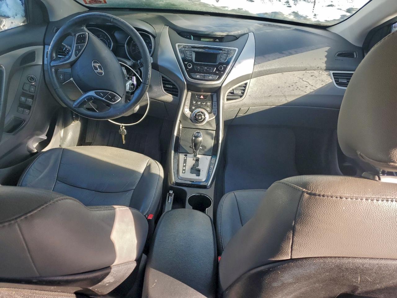 2013 Hyundai Elantra Gls Blue vin: 5NPDH4AE4DH318921