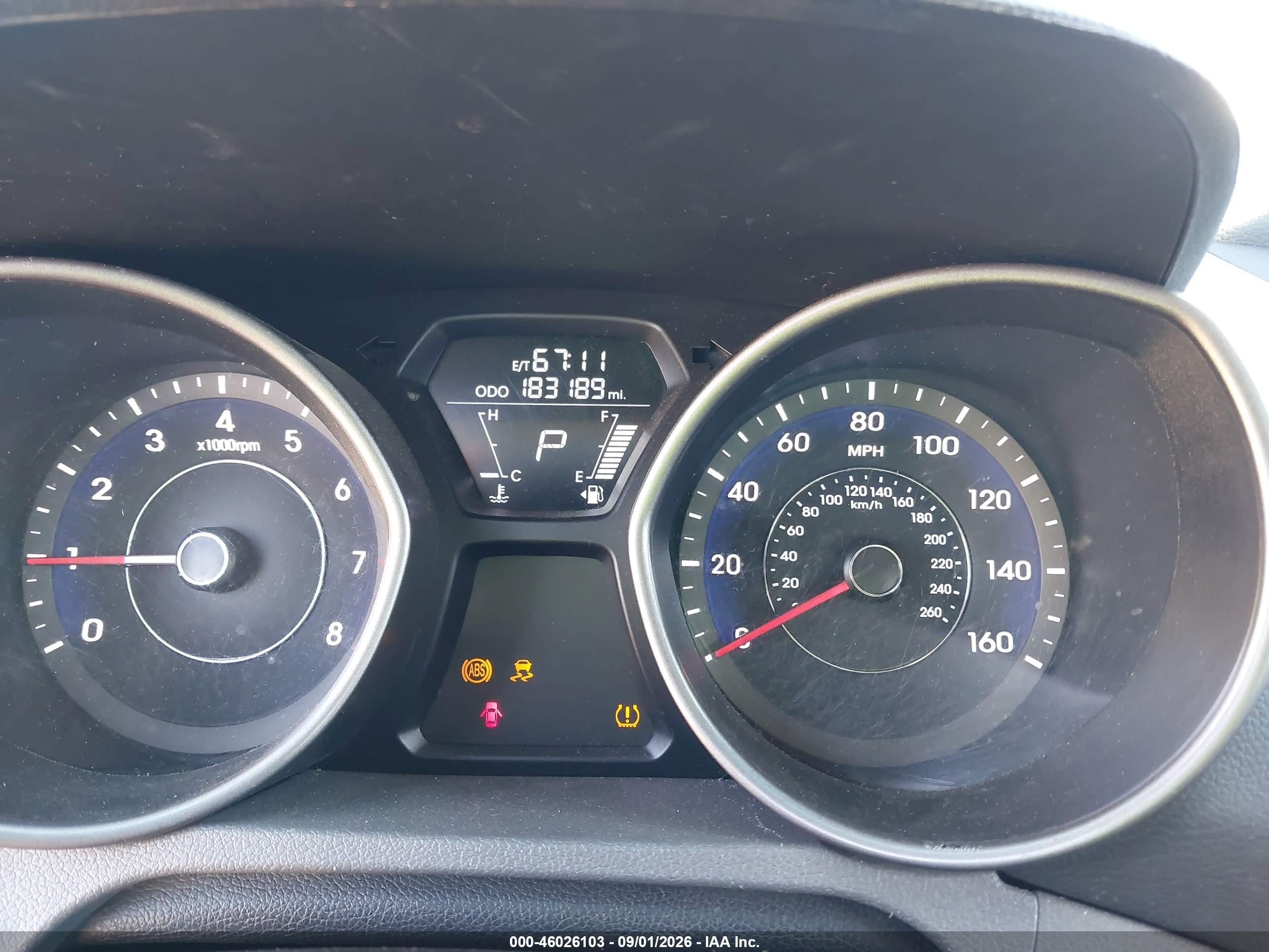 2013 Hyundai Elantra Gls Gray vin: 5NPDH4AE4DH327652