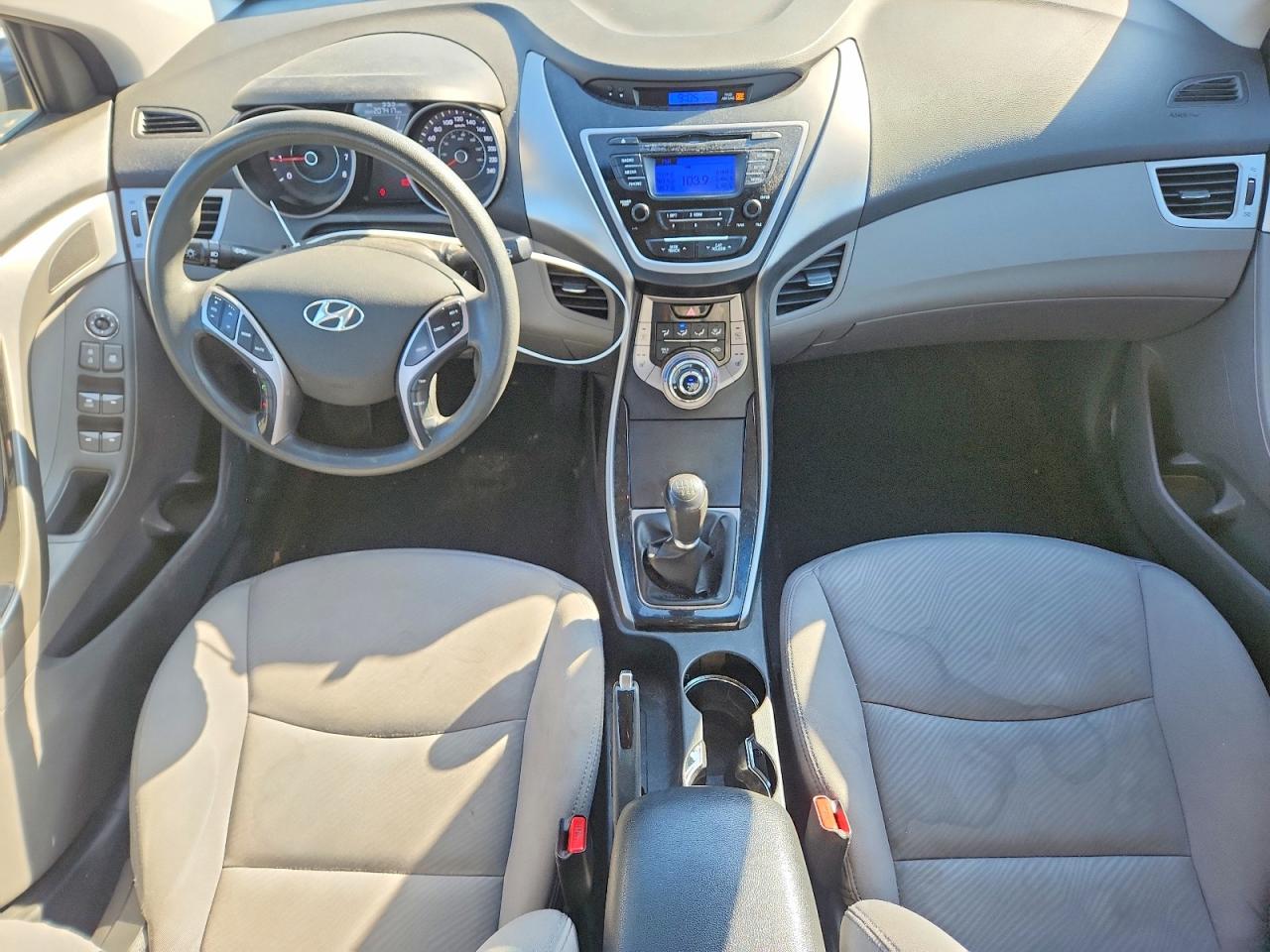 2013 Hyundai Elantra Gls Gray vin: 5NPDH4AE4DH331037