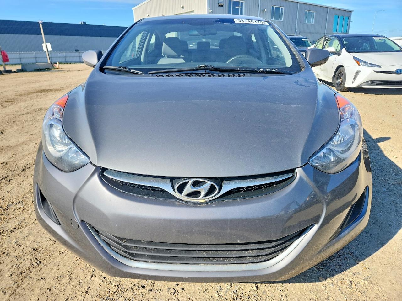 2013 Hyundai Elantra Gls Gray vin: 5NPDH4AE4DH331037
