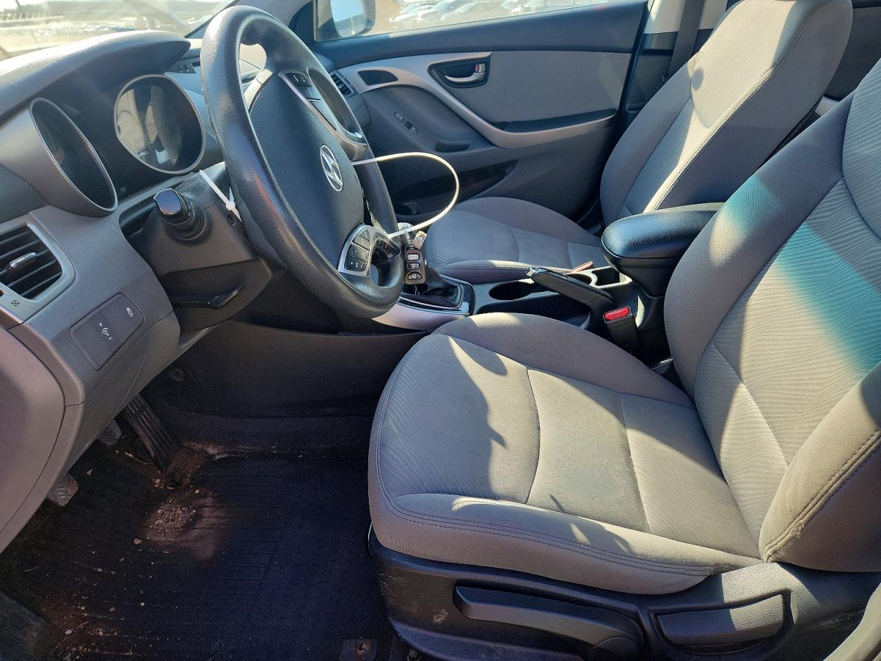 2013 Hyundai Elantra Gls Gray vin: 5NPDH4AE4DH331037