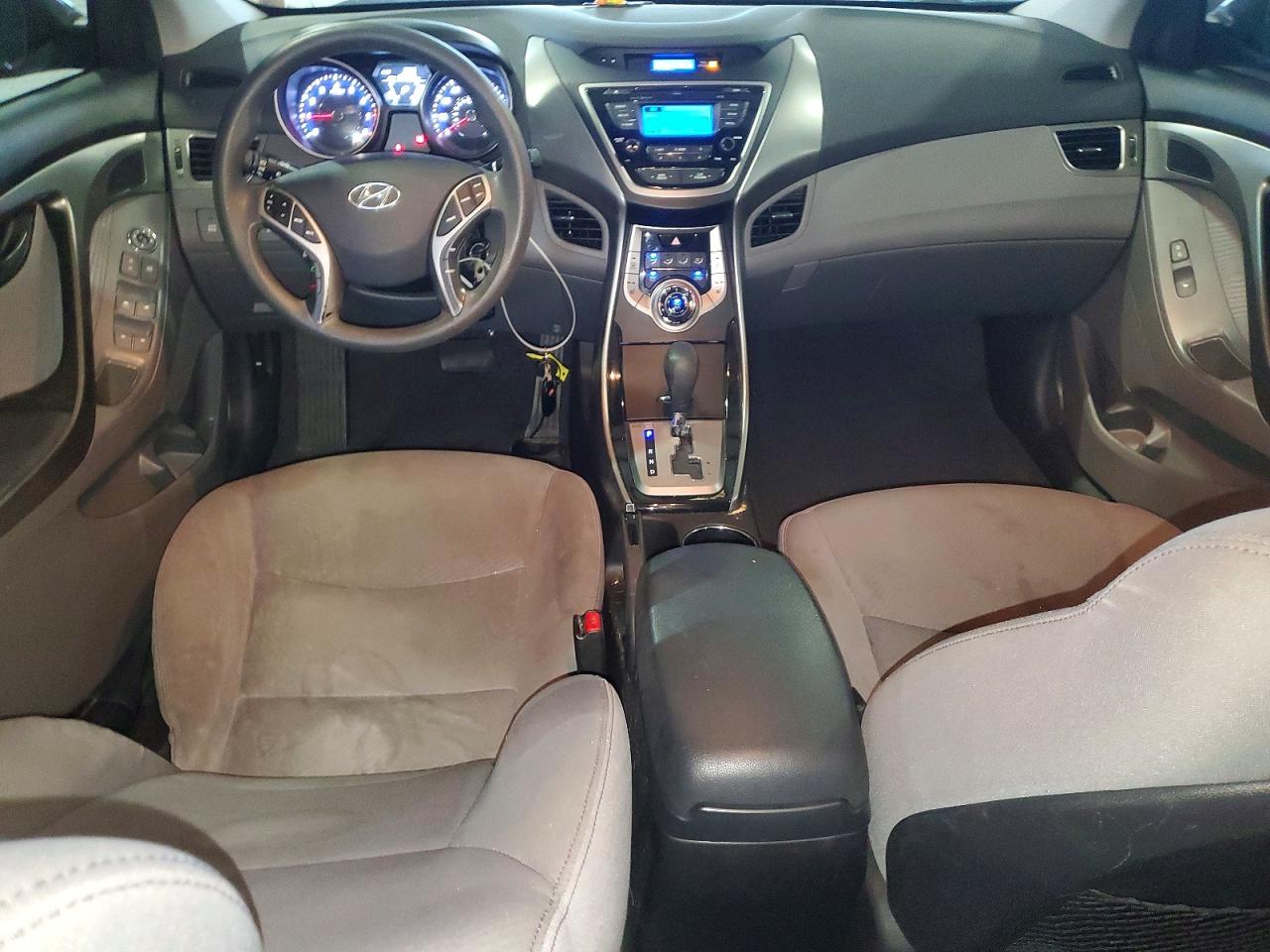 2013 Hyundai Elantra Gls Black vin: 5NPDH4AE4DH337744