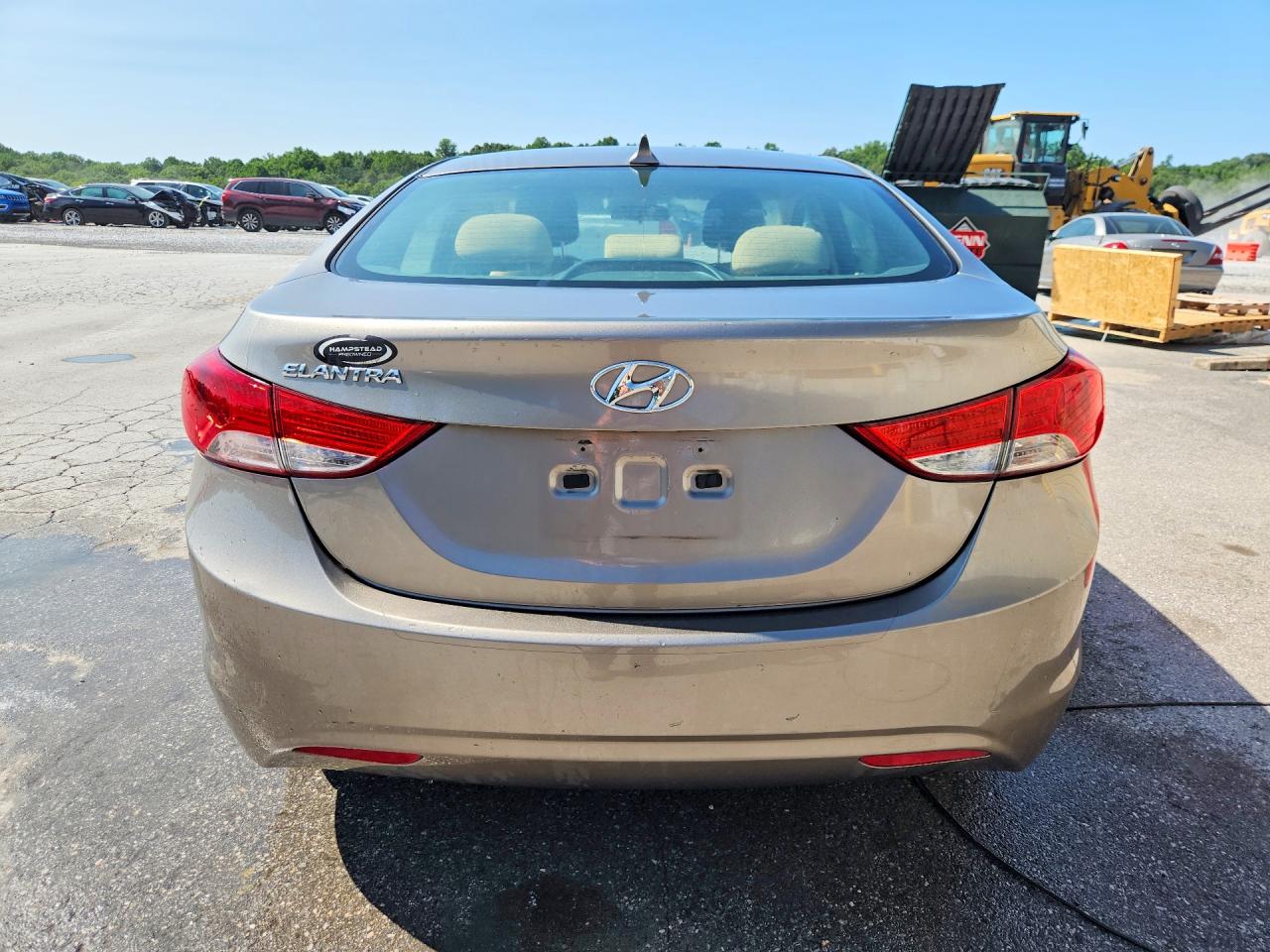 2013 Hyundai Elantra Gls Gold vin: 5NPDH4AE4DH339395