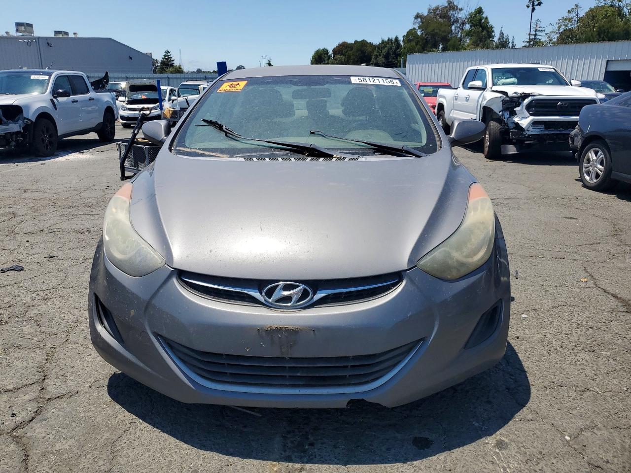 2013 Hyundai Elantra Gls Silver vin: 5NPDH4AE4DH339753