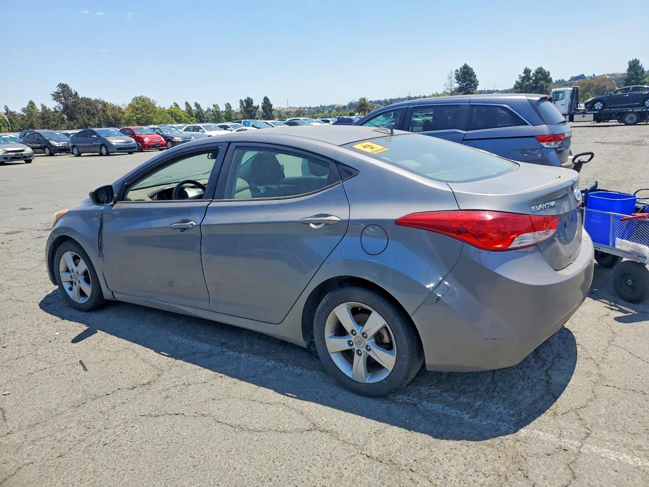 2013 Hyundai Elantra Gls Silver vin: 5NPDH4AE4DH339753