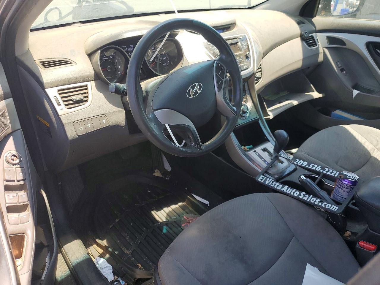 2013 Hyundai Elantra Gls Silver vin: 5NPDH4AE4DH339753
