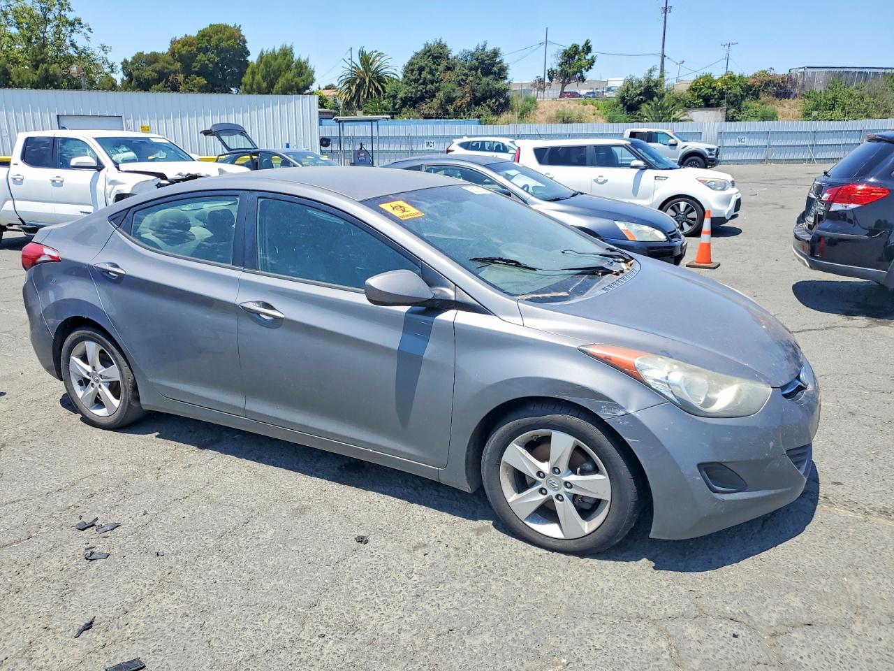 2013 Hyundai Elantra Gls Silver vin: 5NPDH4AE4DH339753