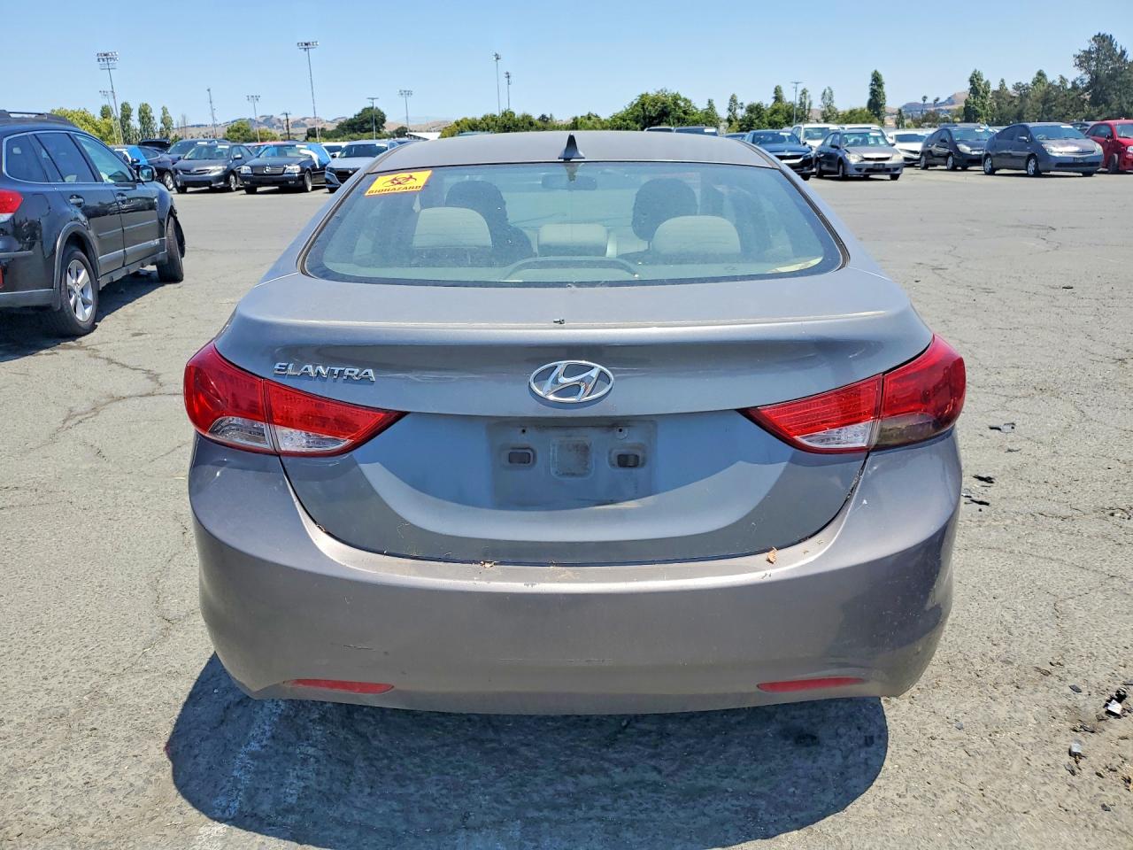 2013 Hyundai Elantra Gls Silver vin: 5NPDH4AE4DH339753