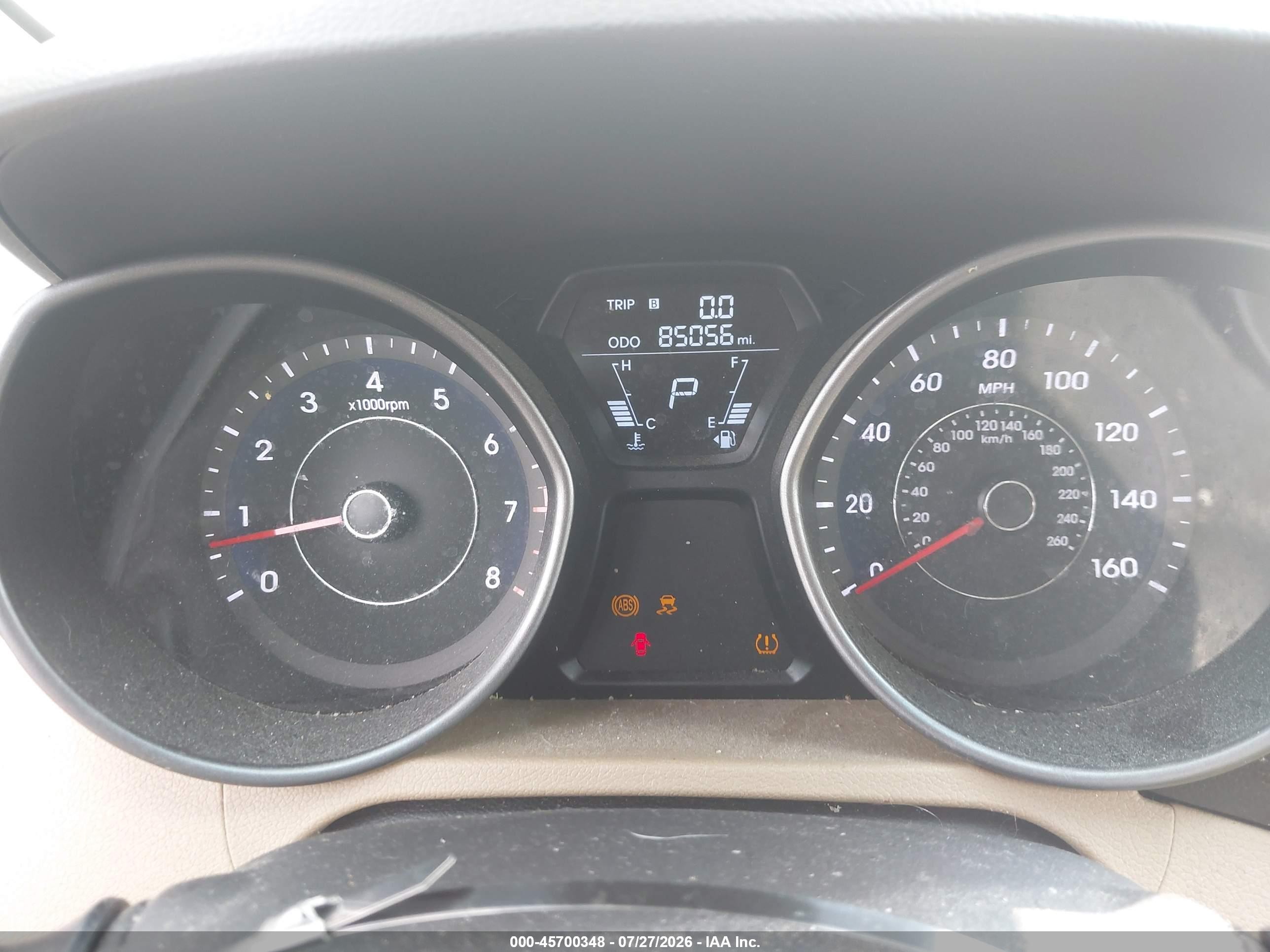 2013 Hyundai Elantra Gls Champagne vin: 5NPDH4AE4DH341762