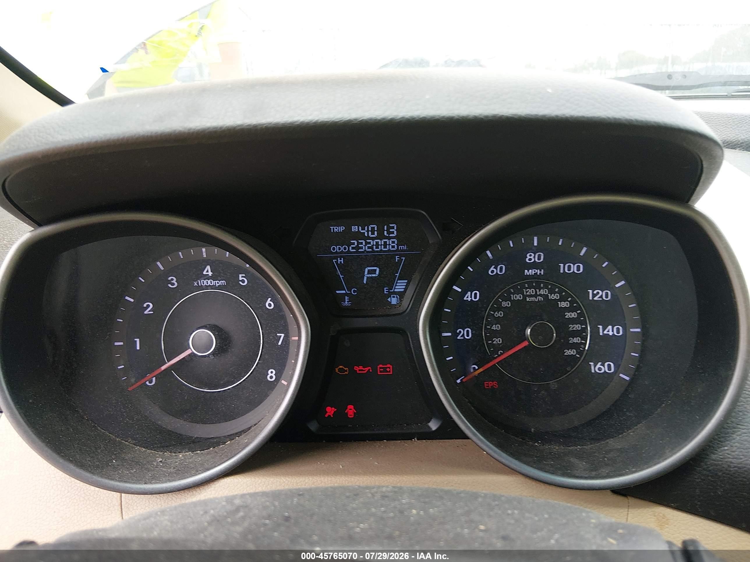 2013 Hyundai Elantra Gls Brown vin: 5NPDH4AE4DH368539