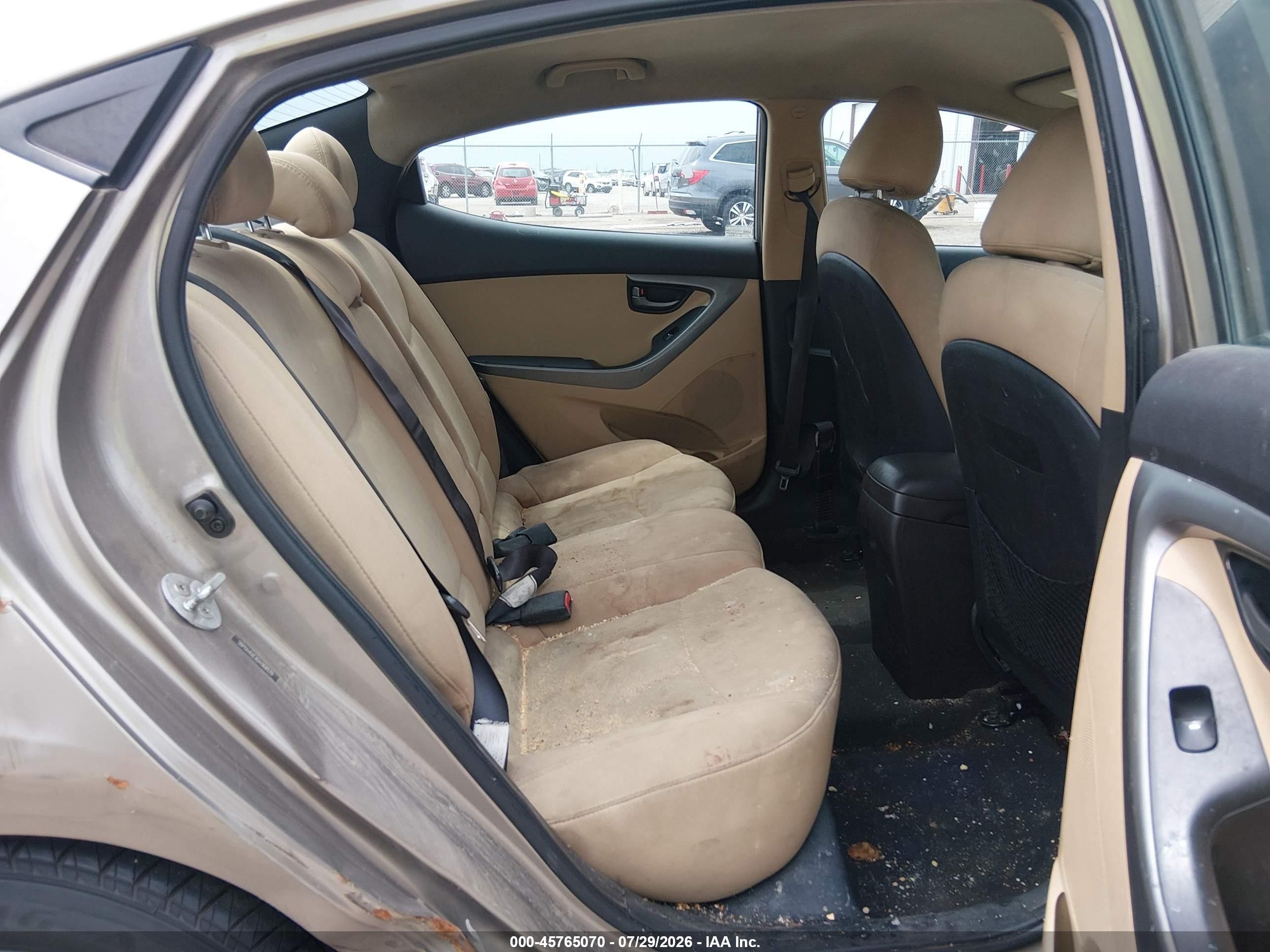 2013 Hyundai Elantra Gls Brown vin: 5NPDH4AE4DH368539