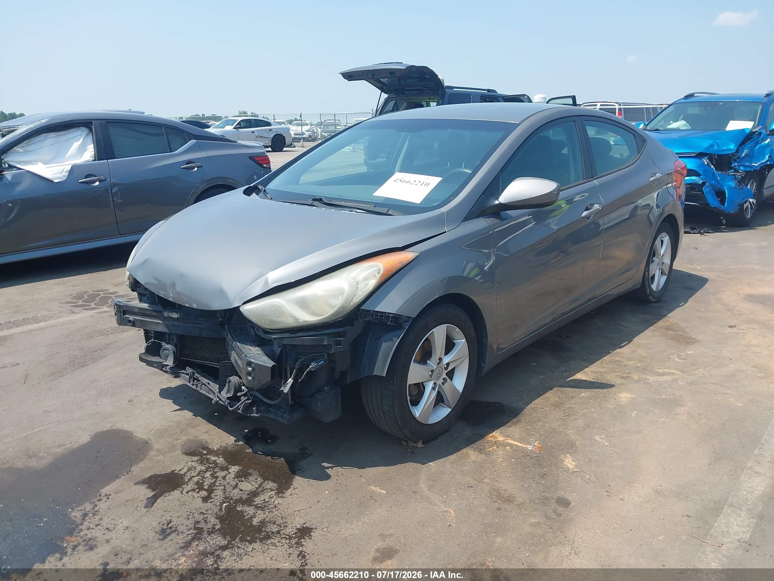 2013 Hyundai Elantra Gls Silver vin: 5NPDH4AE4DH369268