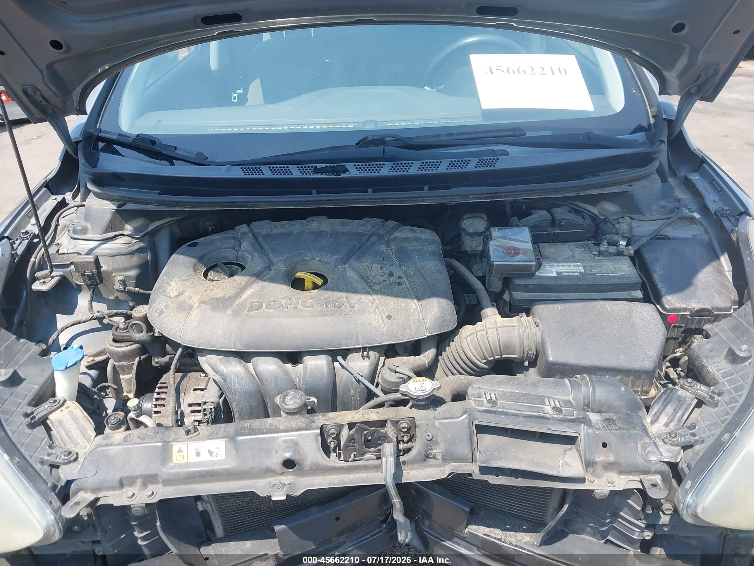 2013 Hyundai Elantra Gls Silver vin: 5NPDH4AE4DH369268