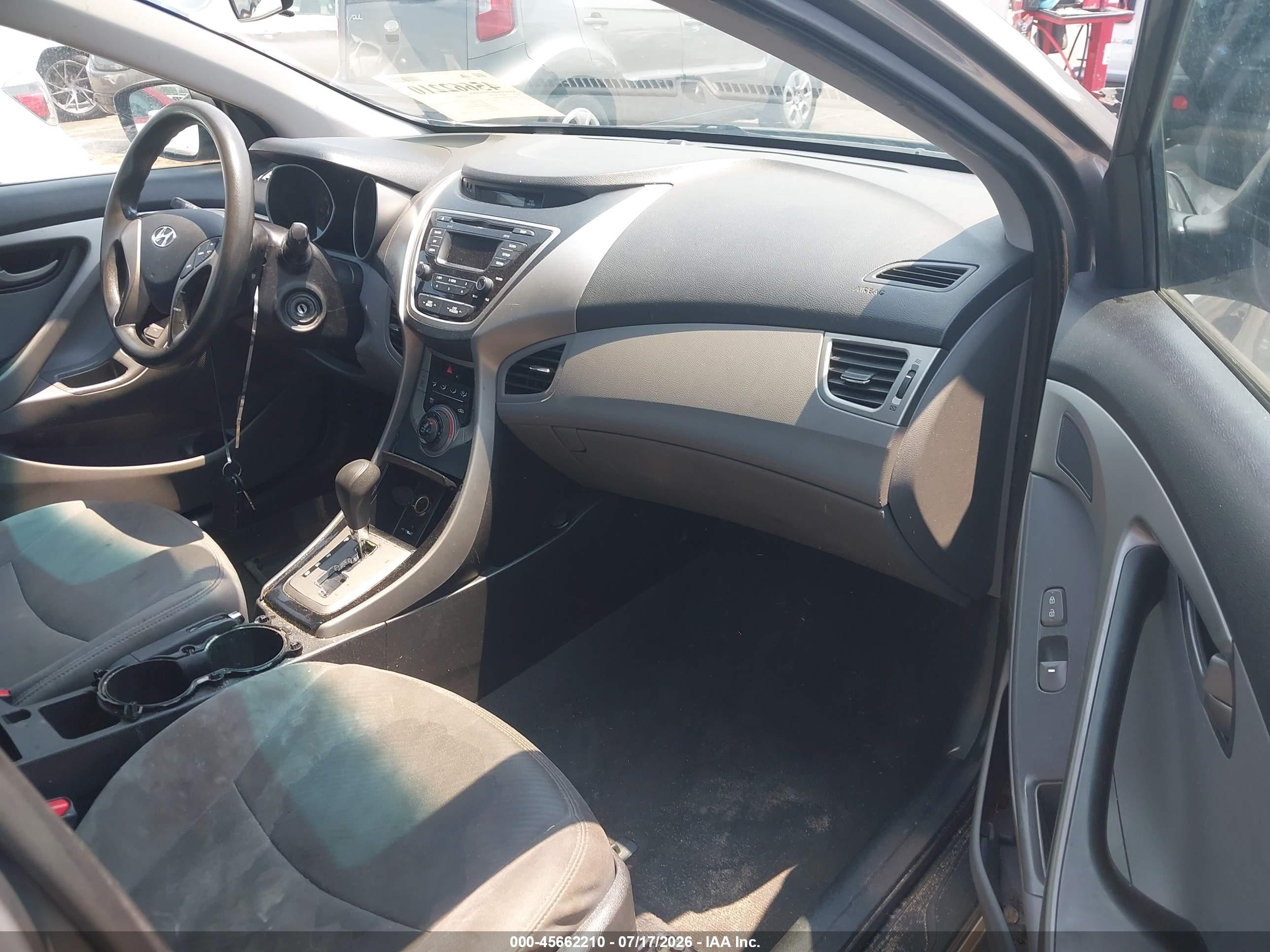 2013 Hyundai Elantra Gls Silver vin: 5NPDH4AE4DH369268