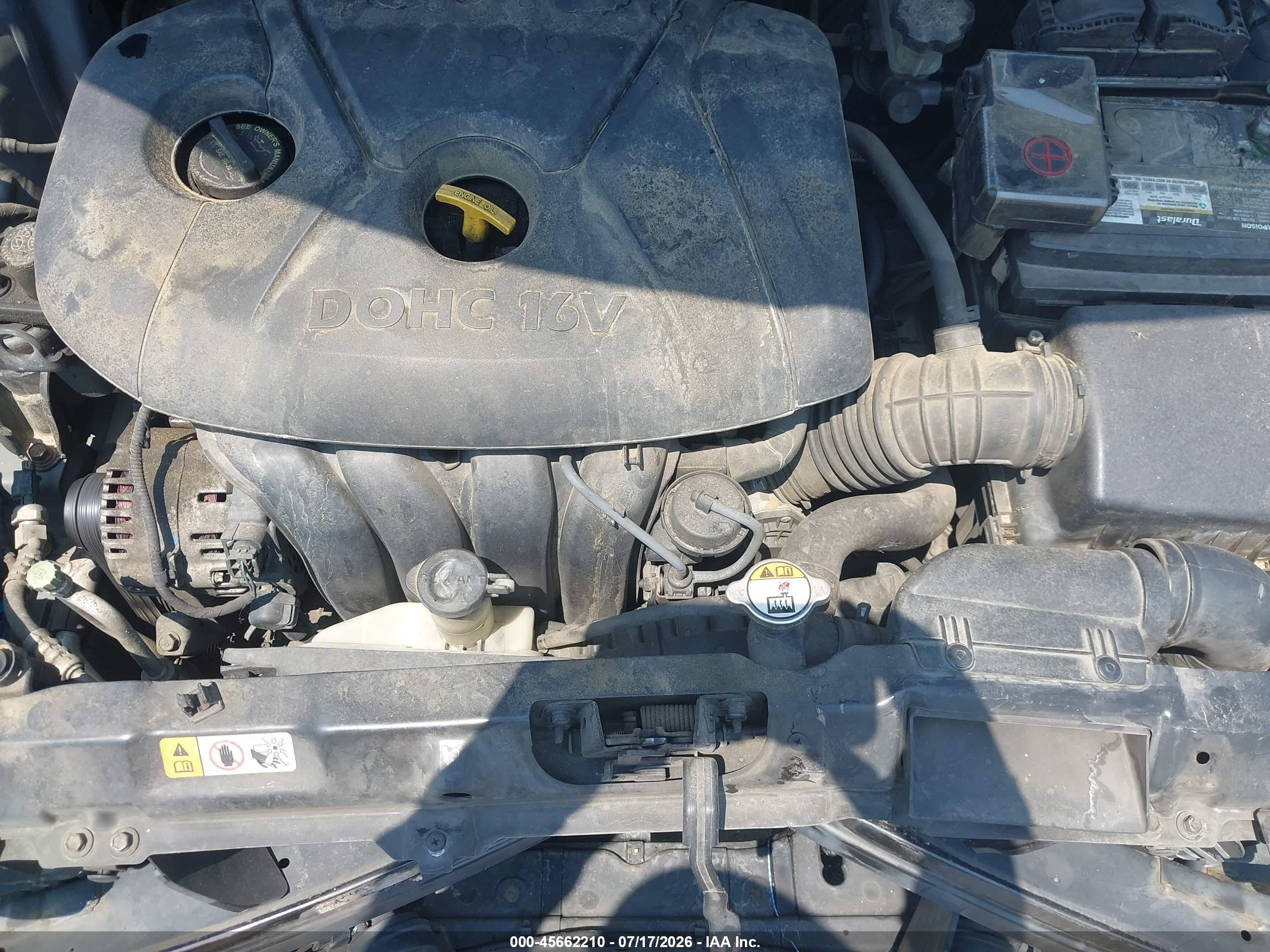 2013 Hyundai Elantra Gls Silver vin: 5NPDH4AE4DH369268