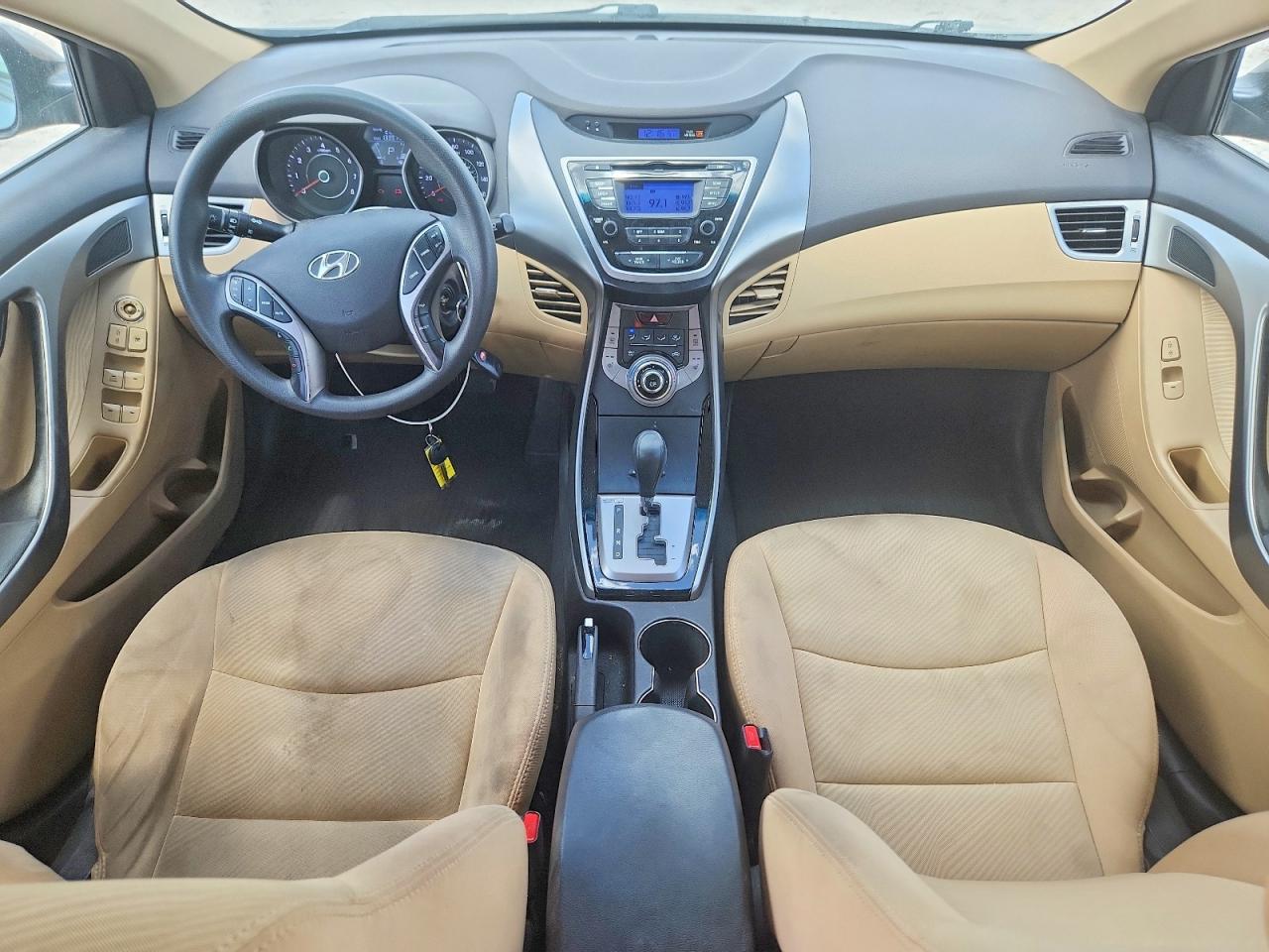 2013 Hyundai Elantra Gls Желто-коричневый vin: 5NPDH4AE4DH375247