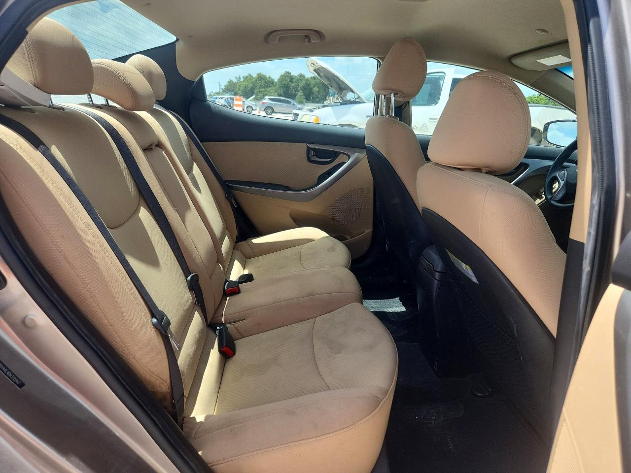 2013 Hyundai Elantra Gls Желто-коричневый vin: 5NPDH4AE4DH375247
