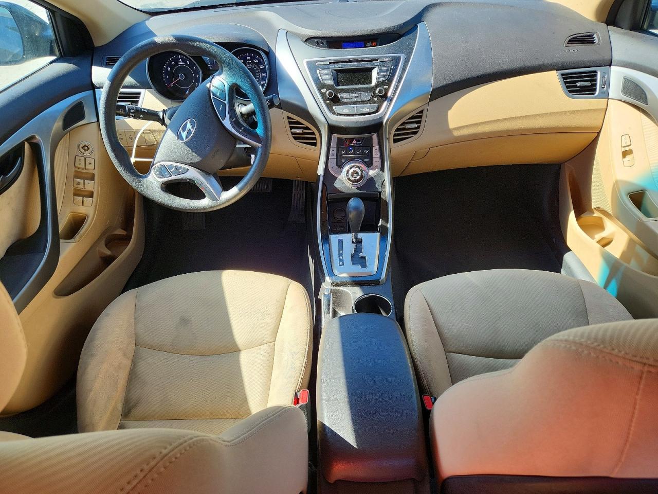 2013 Hyundai Elantra Gls Black vin: 5NPDH4AE4DH381159