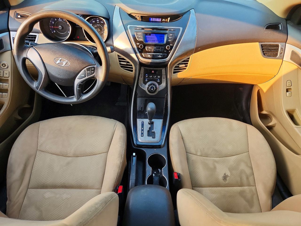 2013 Hyundai Elantra Gls Серебряный vin: 5NPDH4AE4DH382893