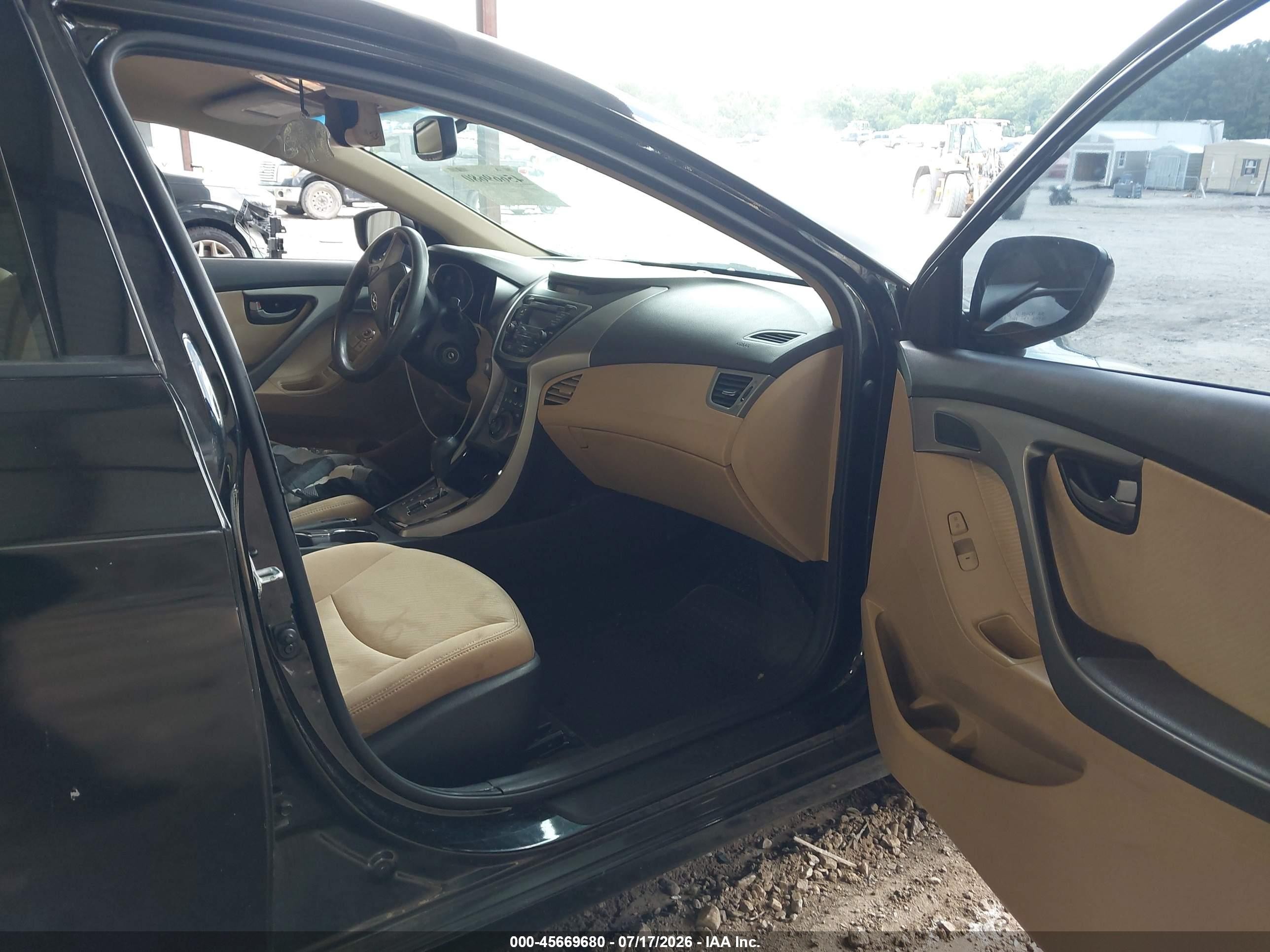 2013 Hyundai Elantra Gls Black vin: 5NPDH4AE4DH398298