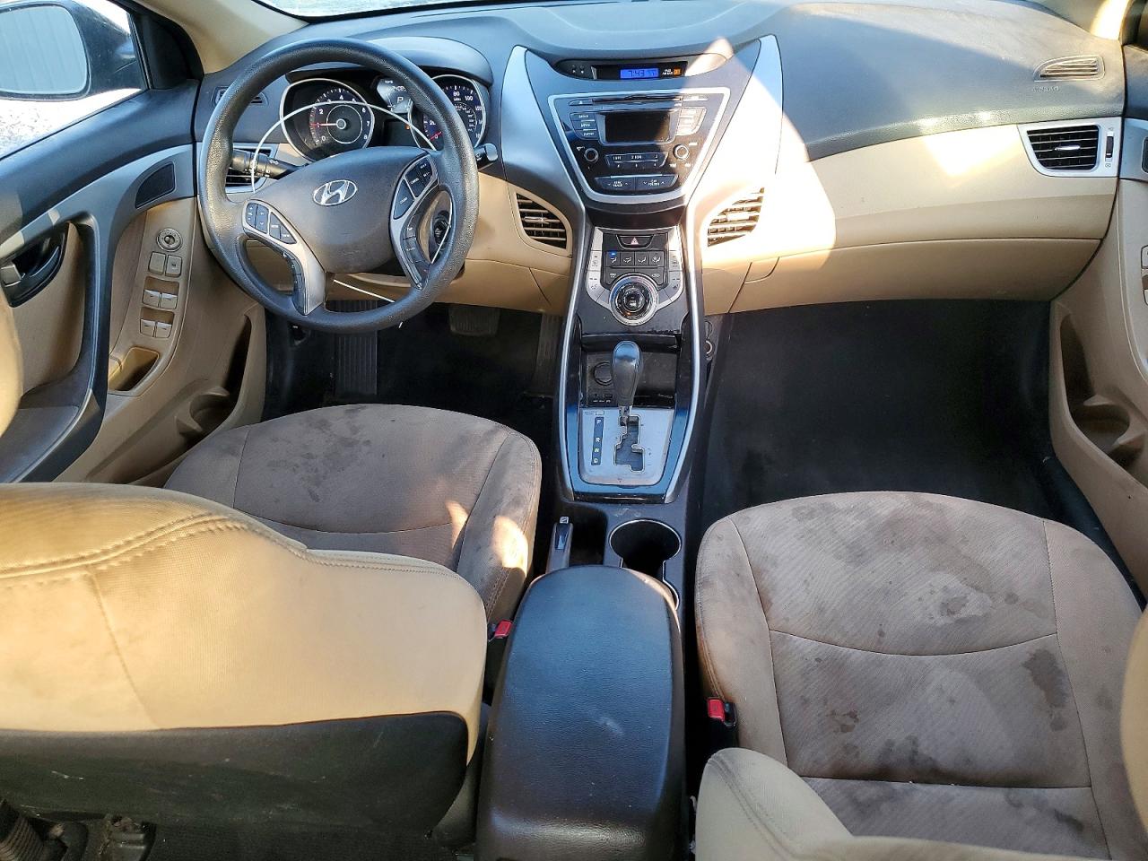 2013 Hyundai Elantra Gls Black vin: 5NPDH4AE4DH398558