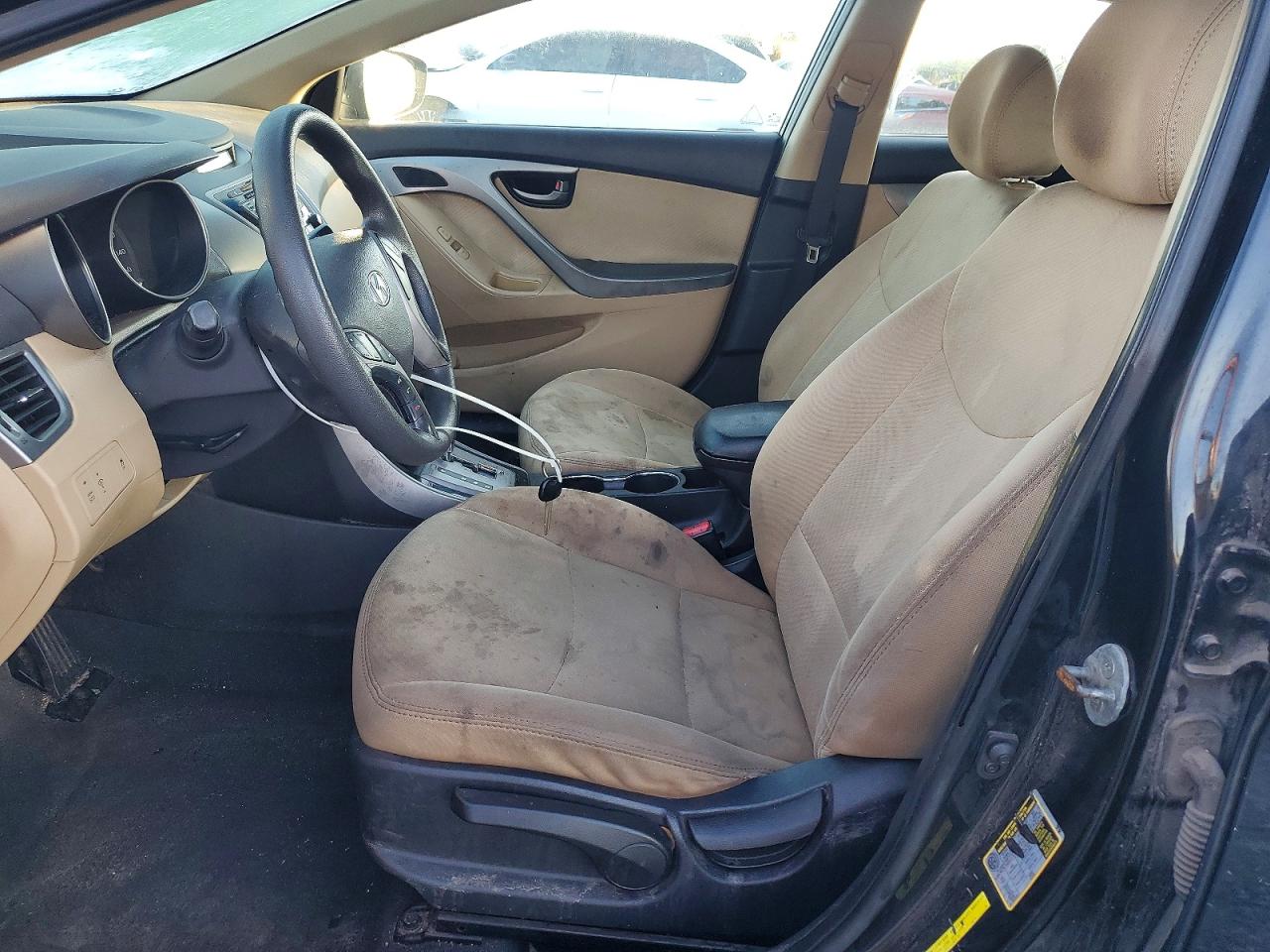 2013 Hyundai Elantra Gls Black vin: 5NPDH4AE4DH398558
