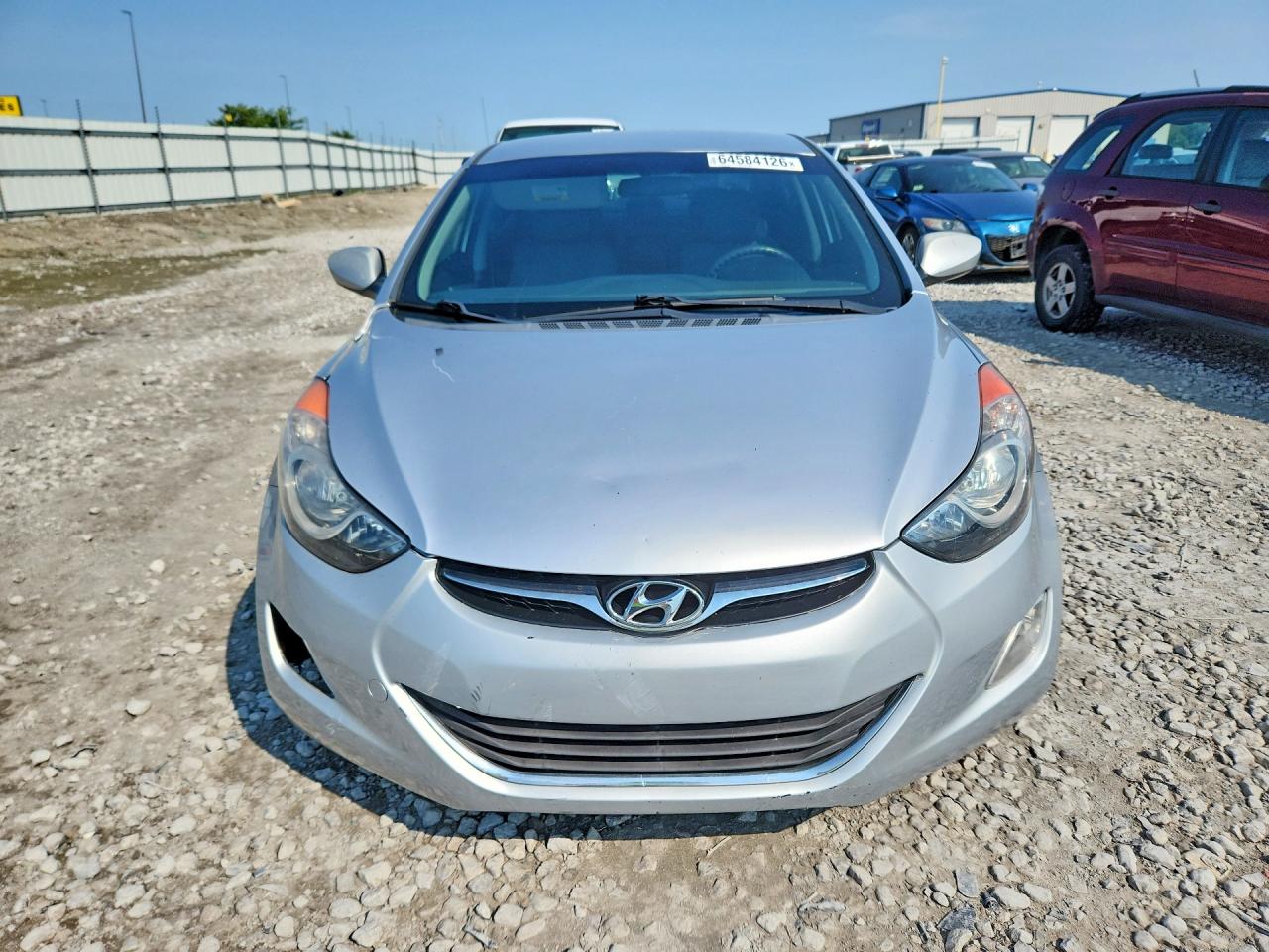2013 Hyundai Elantra Gls Silver vin: 5NPDH4AE4DH401569