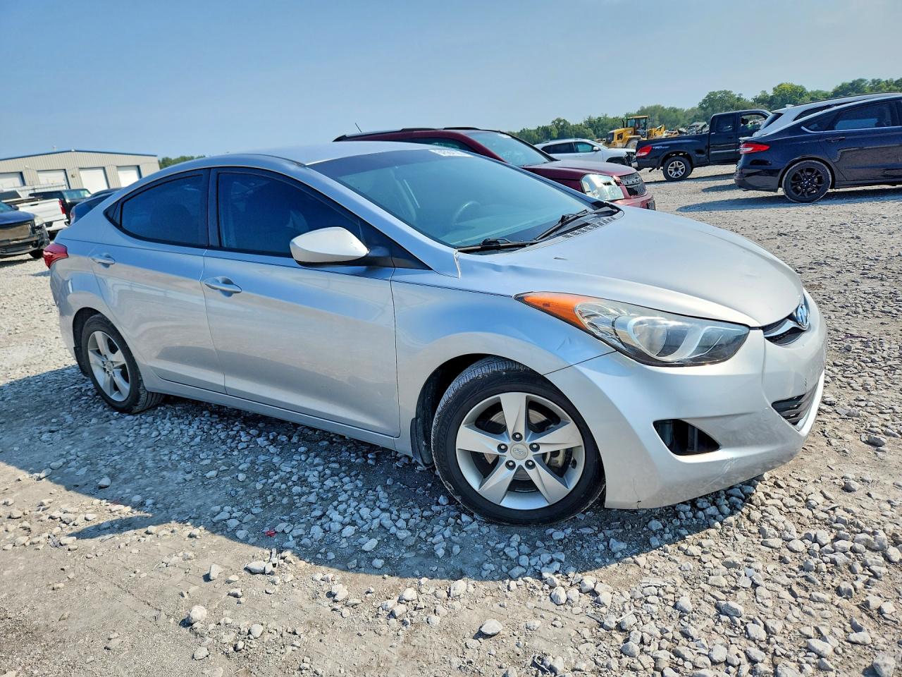 2013 Hyundai Elantra Gls Silver vin: 5NPDH4AE4DH401569