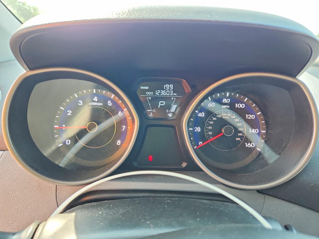 2013 Hyundai Elantra Gls Silver vin: 5NPDH4AE4DH401569