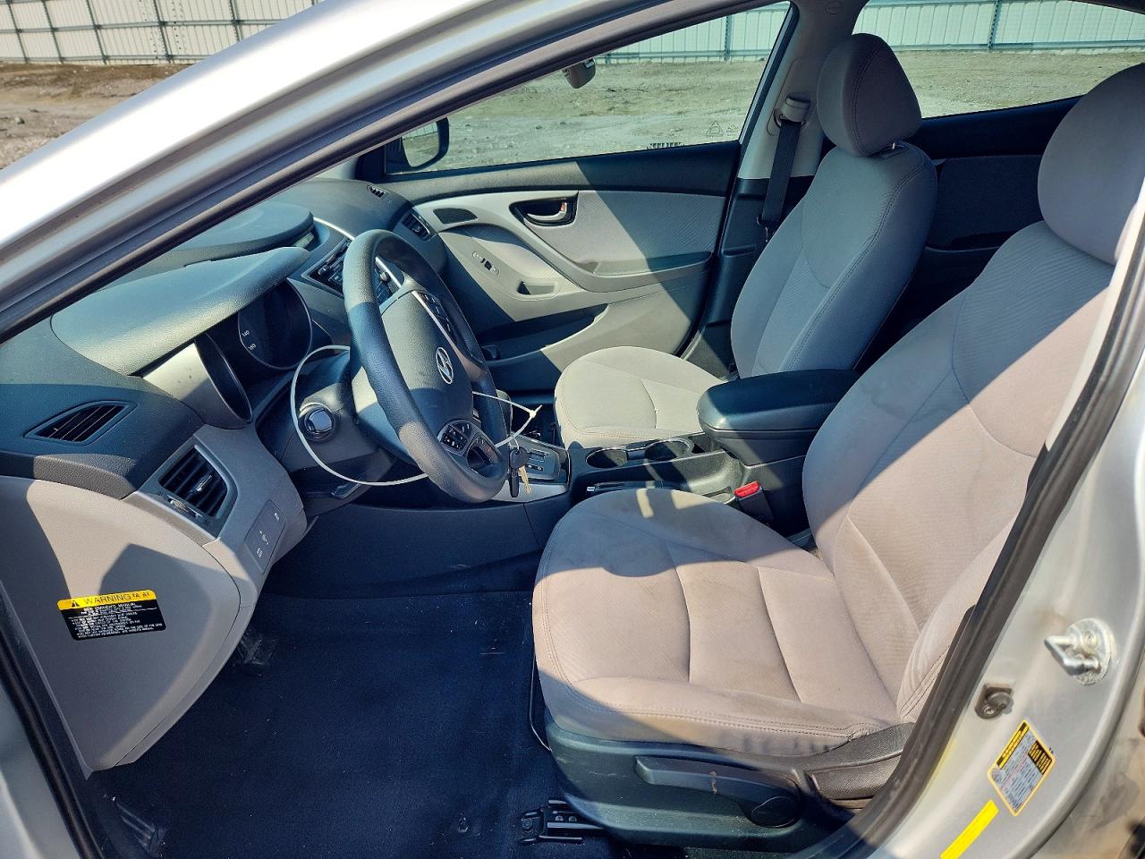 2013 Hyundai Elantra Gls Silver vin: 5NPDH4AE4DH401569