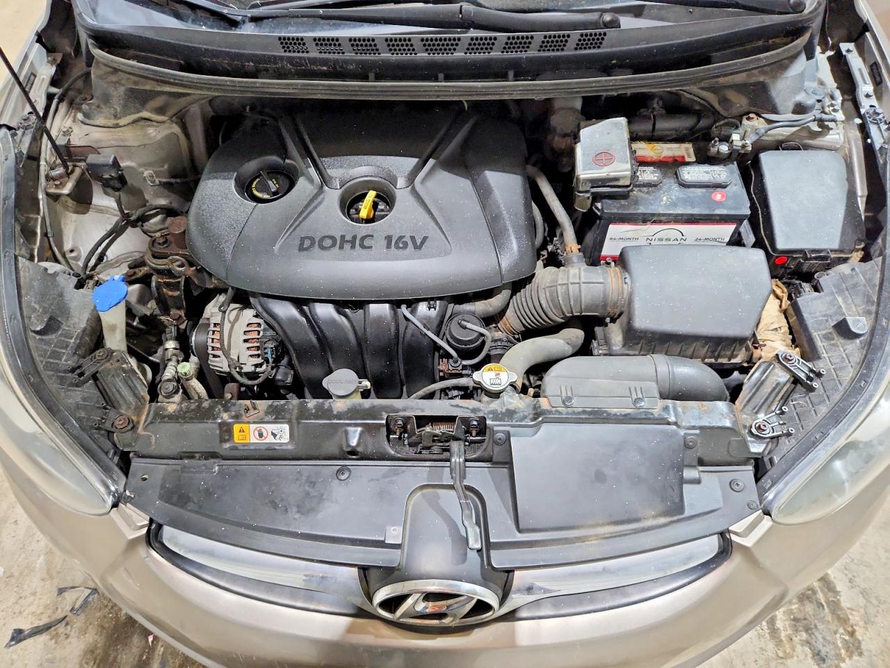 2013 Hyundai Elantra Gls Tan vin: 5NPDH4AE4DH408893