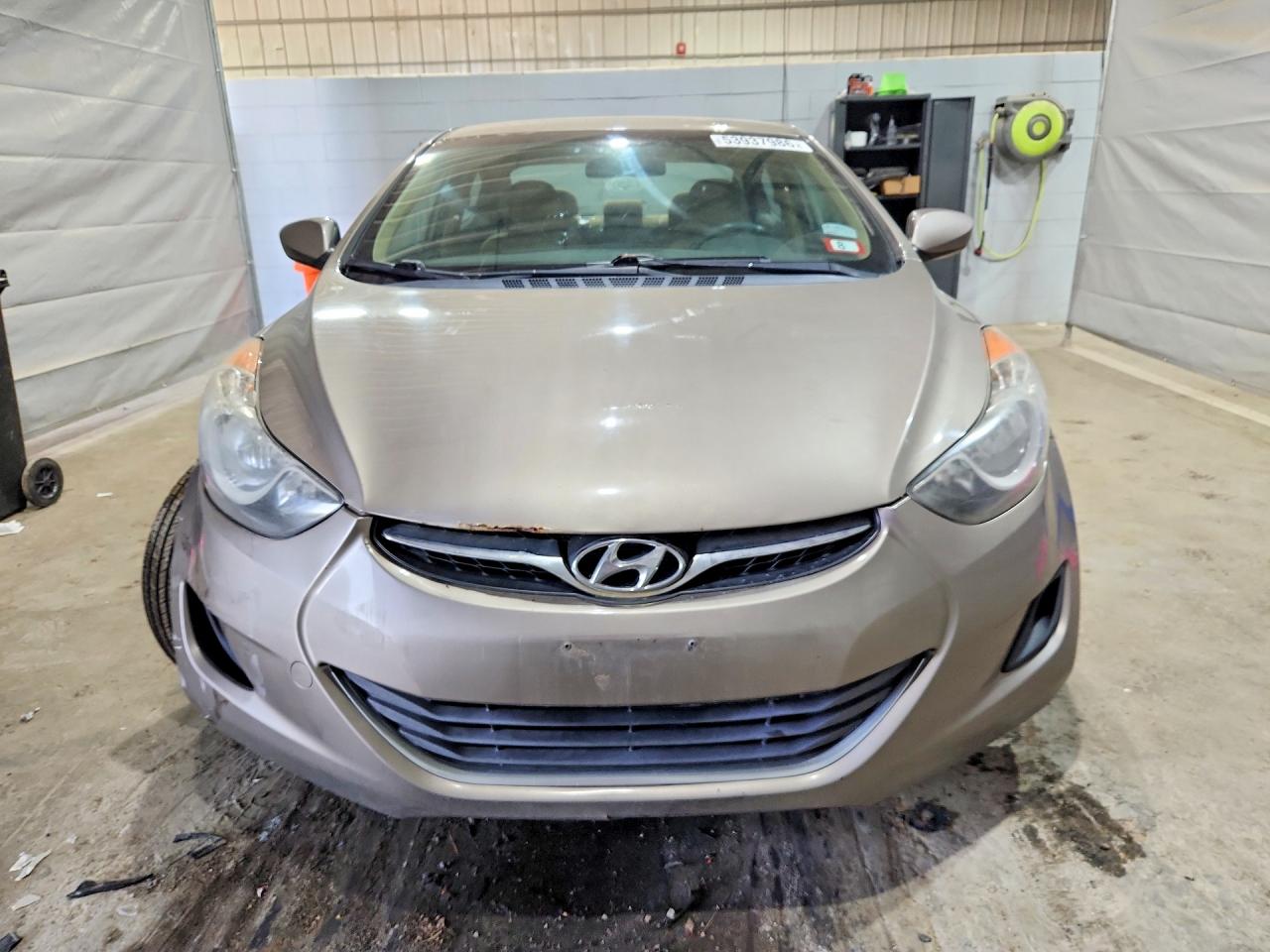 2013 Hyundai Elantra Gls Tan vin: 5NPDH4AE4DH408893