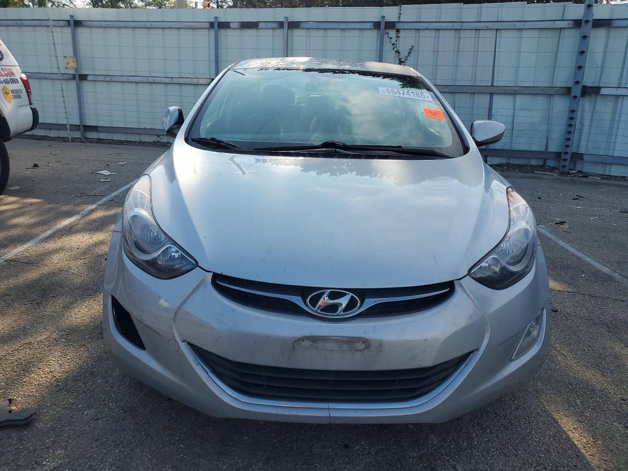 2013 Hyundai Elantra Gls Silver vin: 5NPDH4AE4DH412779