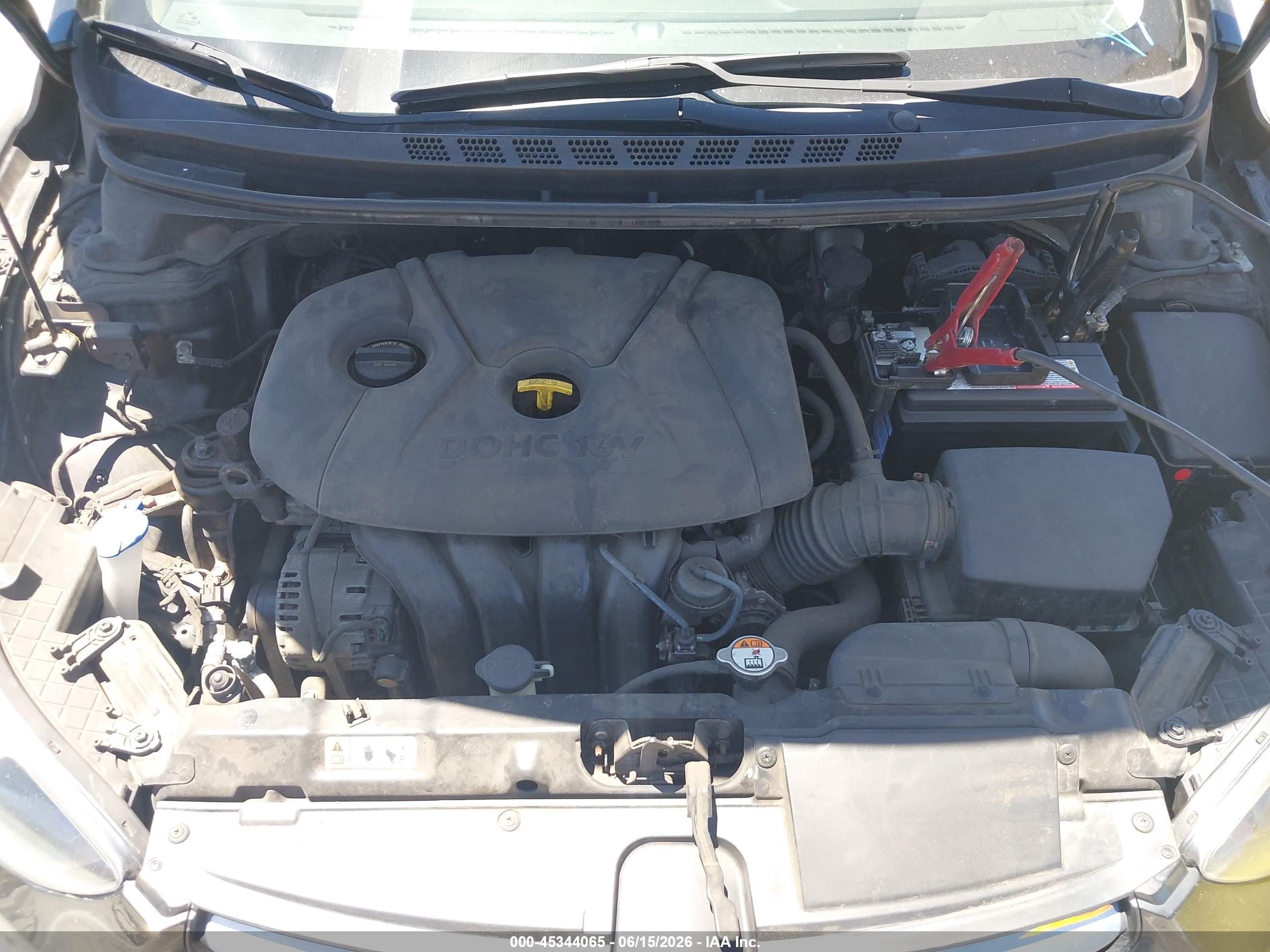 2013 Hyundai Elantra Gls Black vin: 5NPDH4AE4DH412846