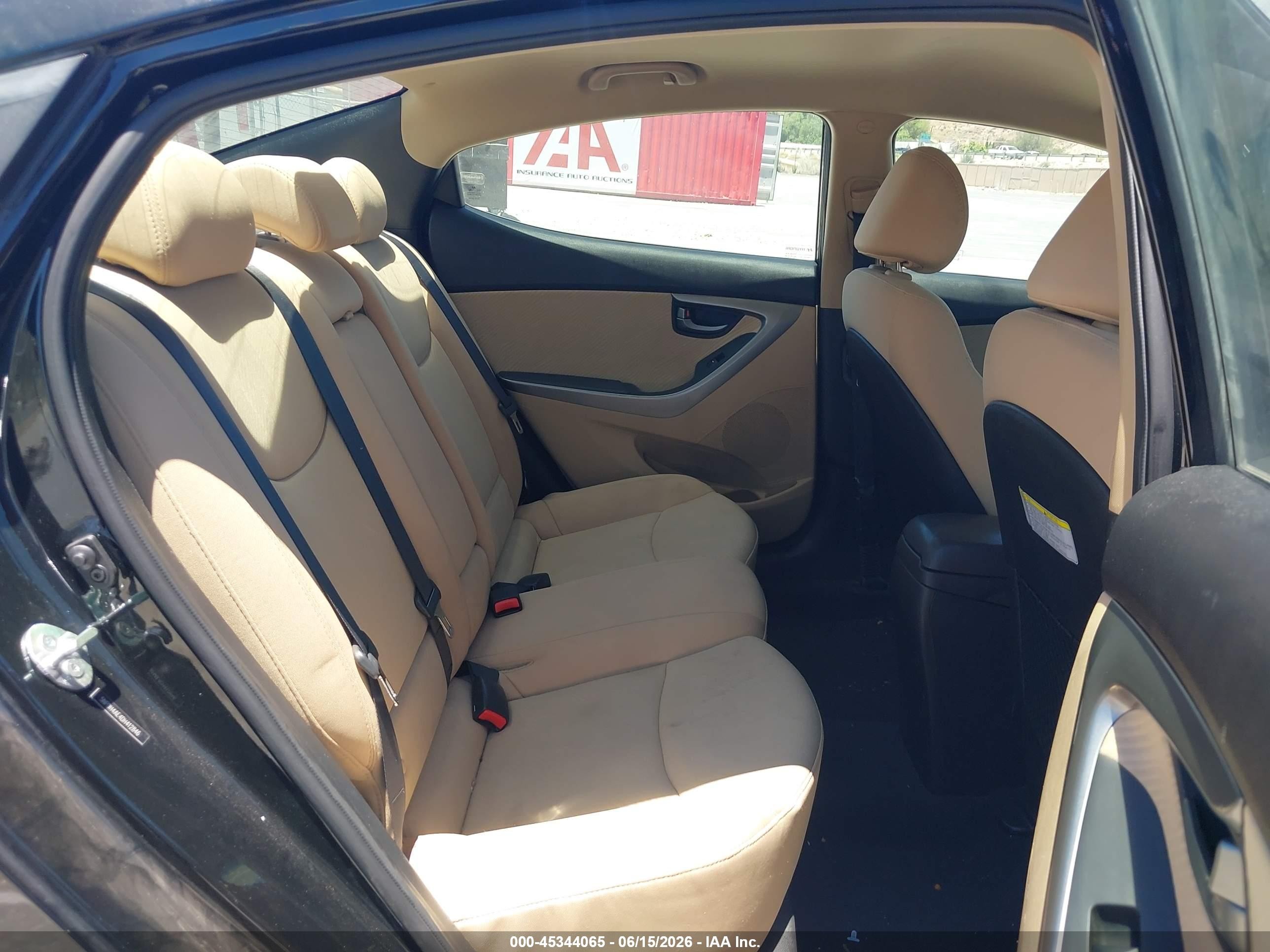 2013 Hyundai Elantra Gls Black vin: 5NPDH4AE4DH412846
